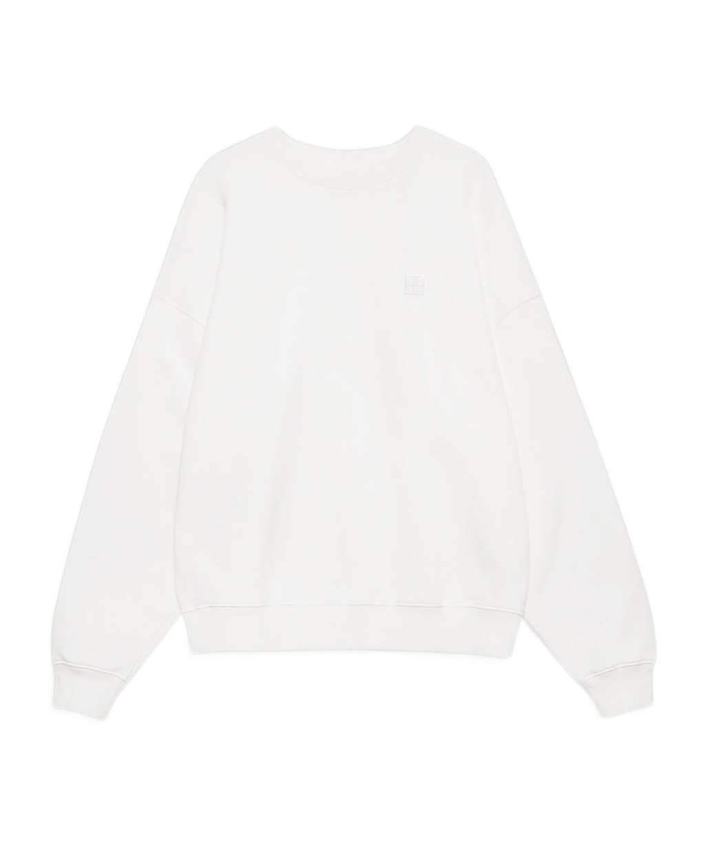 Anine Bing Miles Sweatshirt Framed Monogram