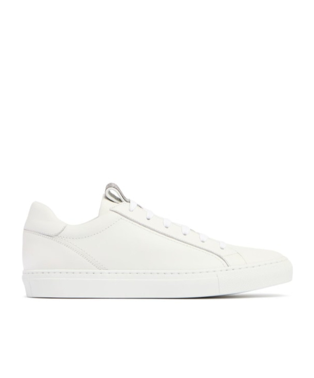 Brunello Cucinelli Women Mat Calf Sneaker With Precious Detail In Animal Print