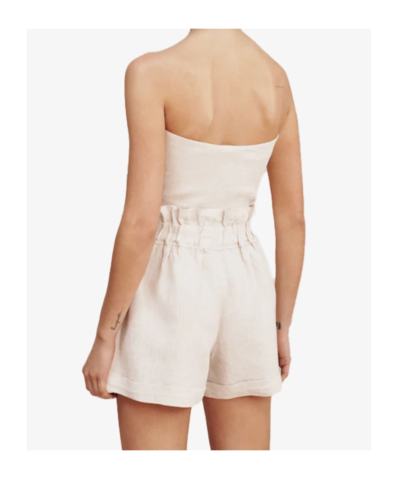 POSSE HIGH WAIST PLEATED SHORTS 