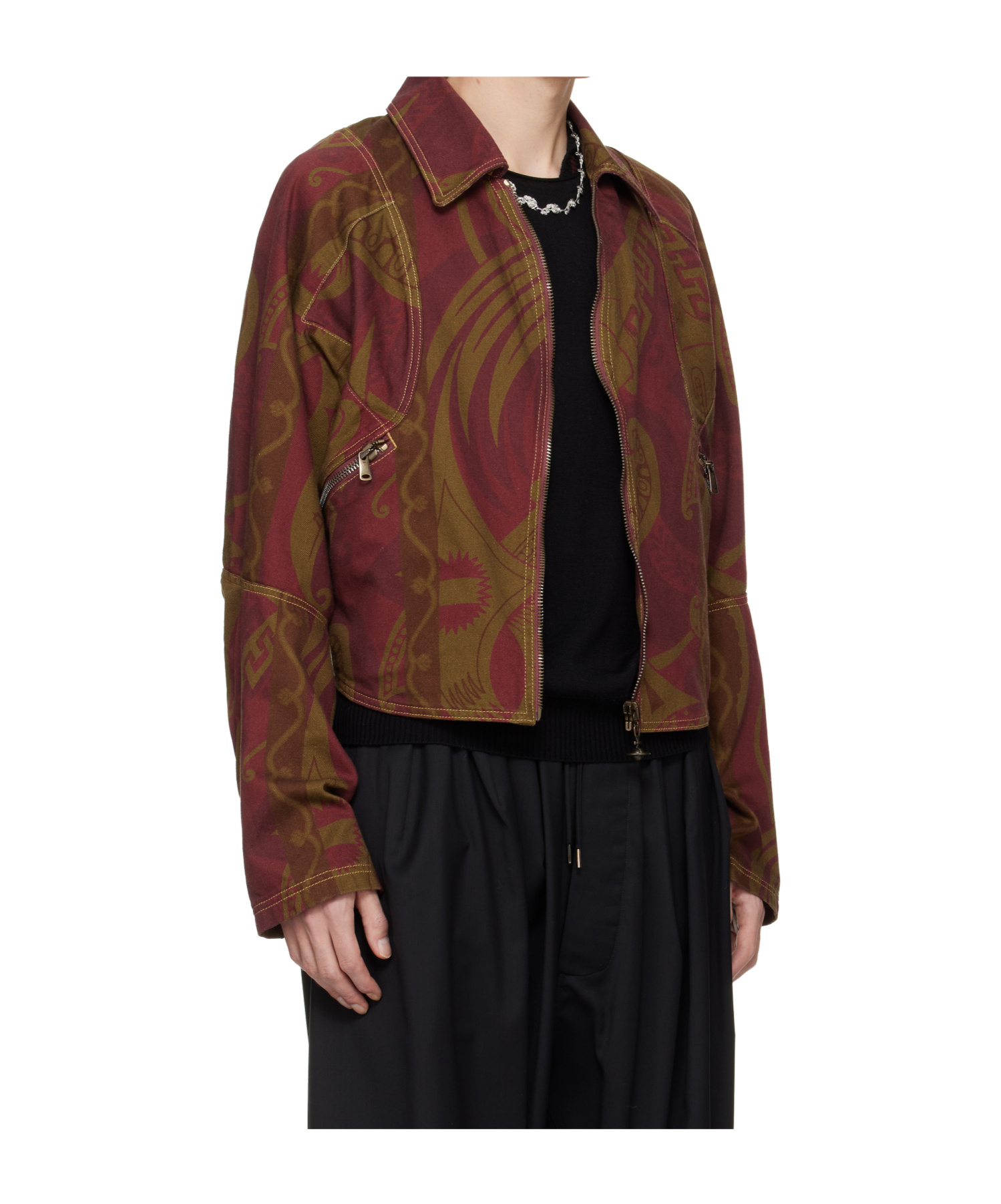 Vivienne Westwood Pourpoint Denim Jacket In Brown