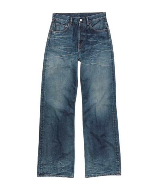 Acne Studios Loose Fit Jeans - 2021f In Blue