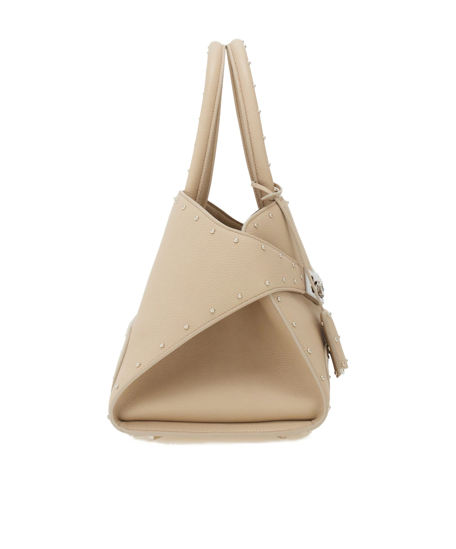 Ferragamo Large Hug Tote With Spike Embellished