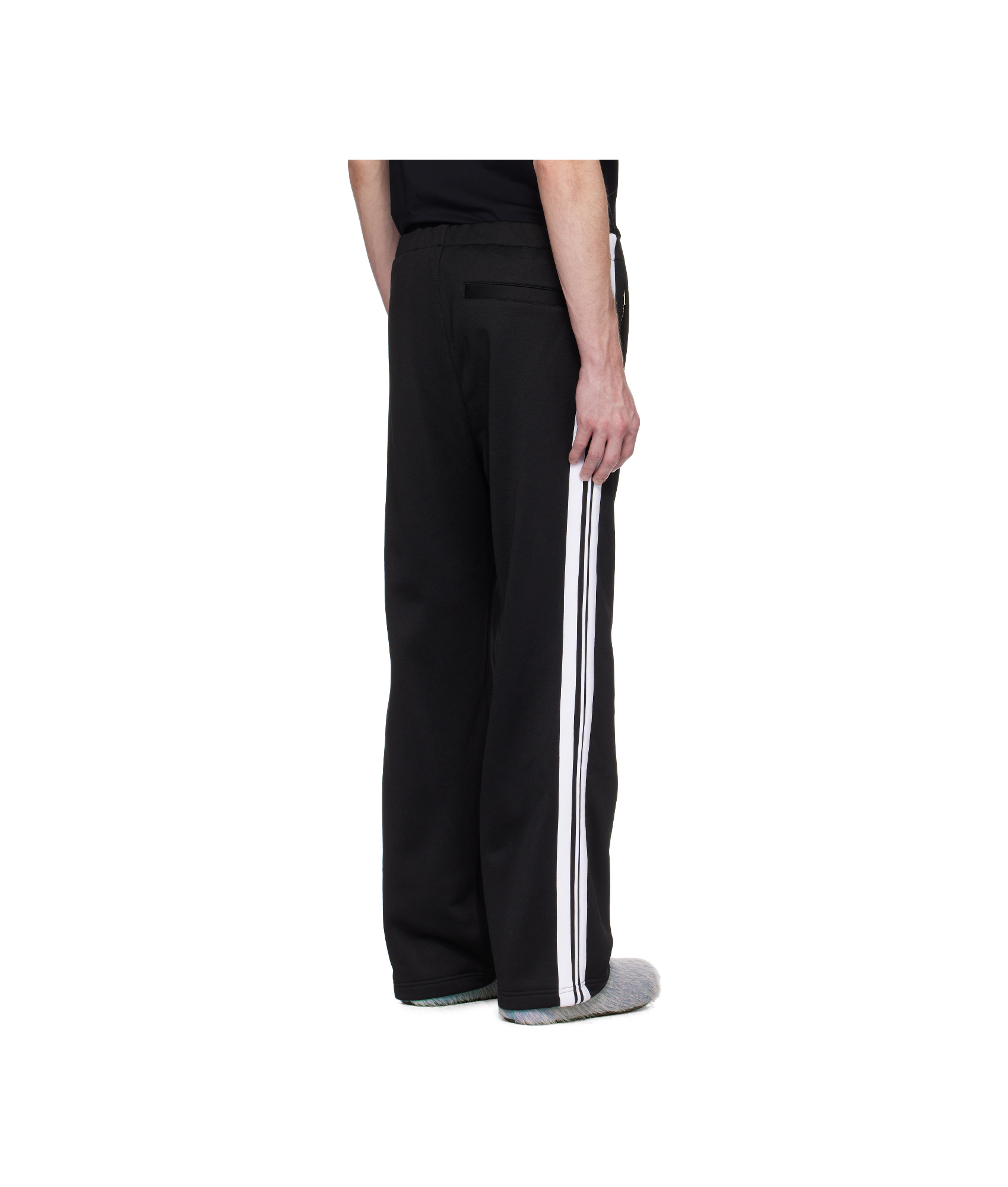 Marni Black Nylon Blend Sweatpants In Black