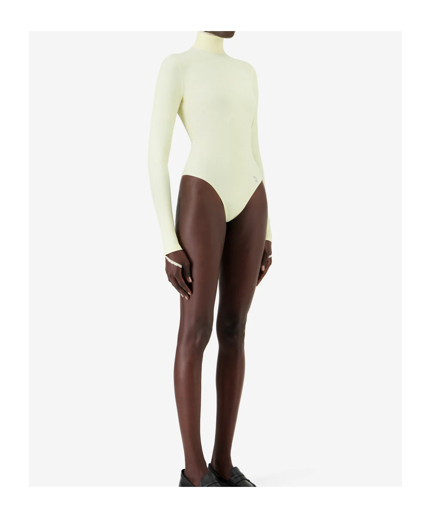 Coperni Second Skin Bodysuit In Neutral