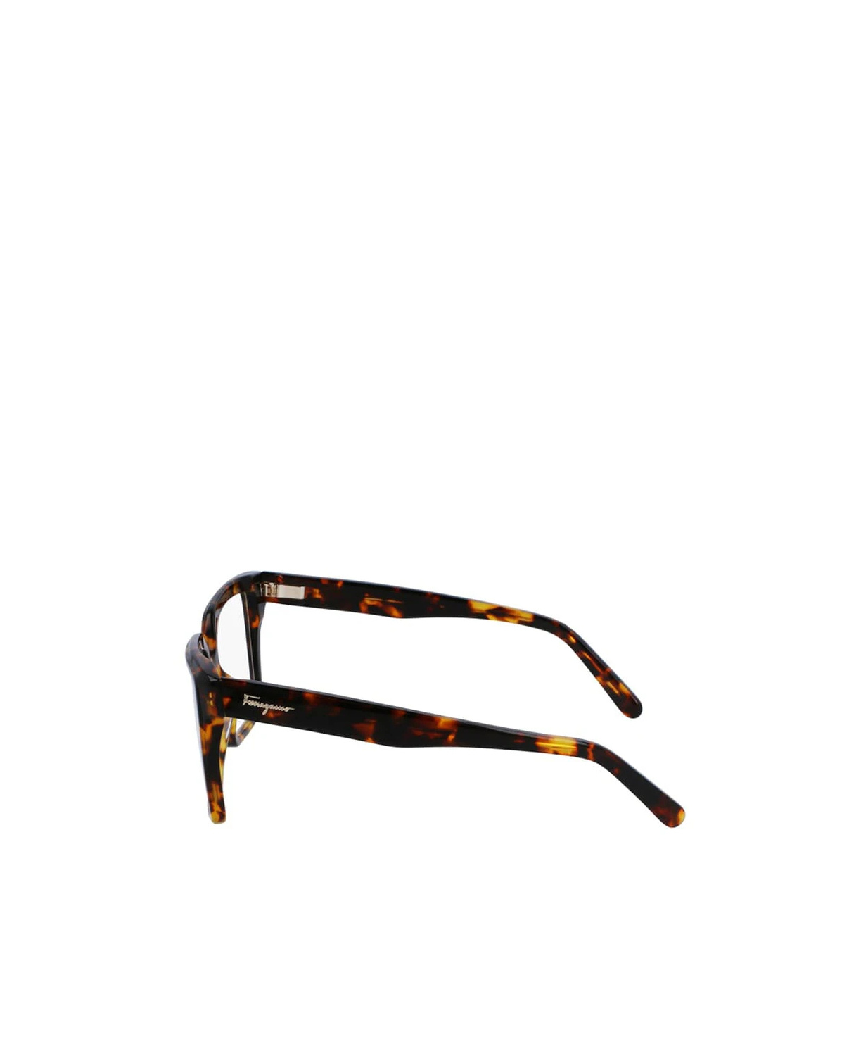 Ferragamo Eyewear Square Frame Glasses In Burgundy
