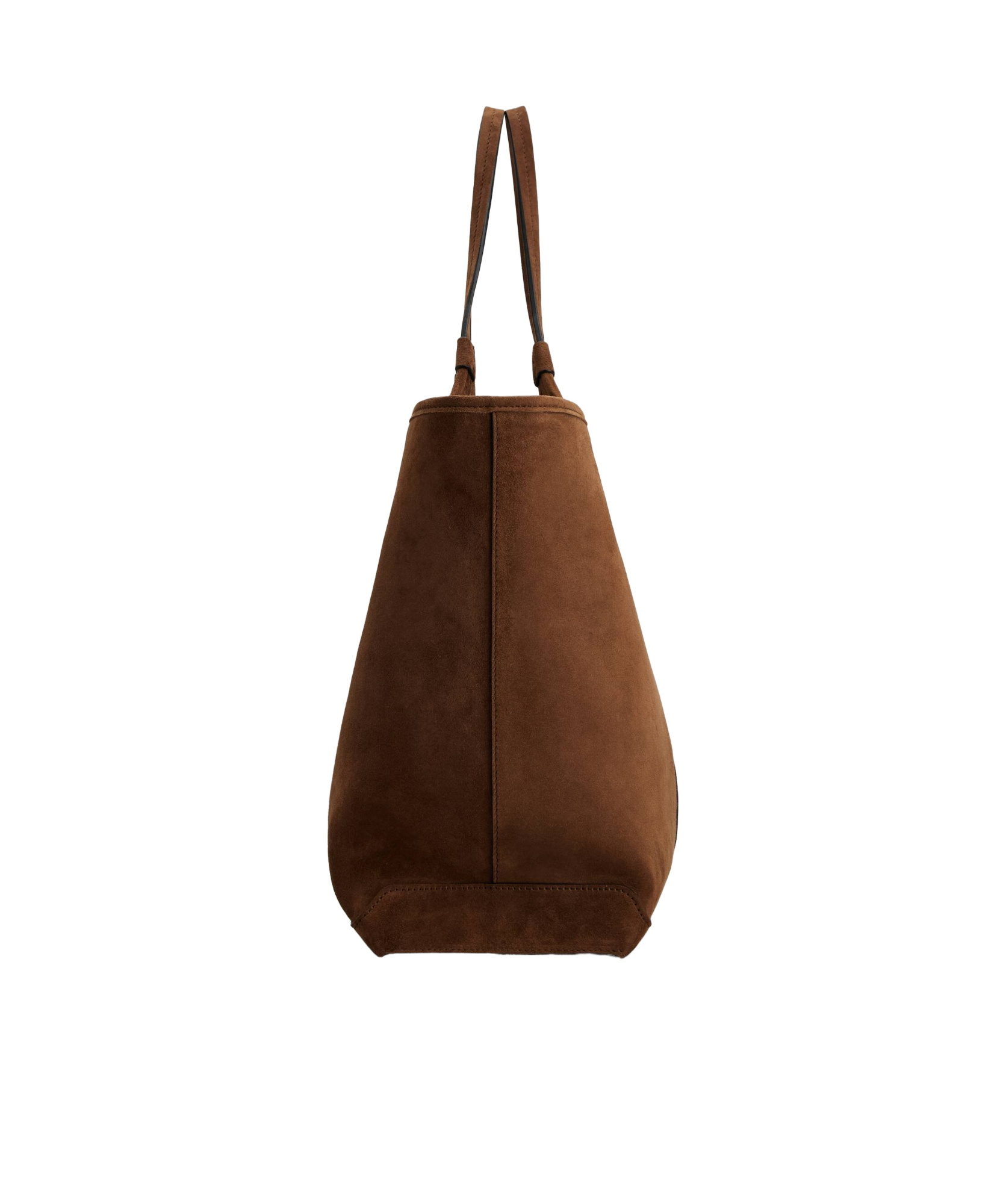 Roger Vivier Viv' Choc Medium Shopping Bag In Suede