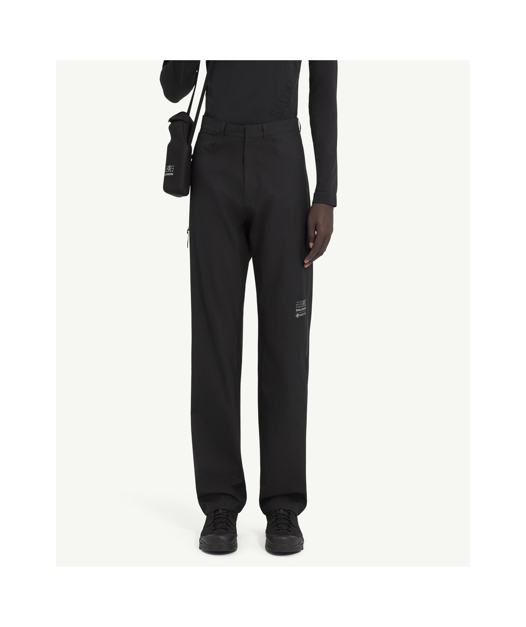 Mm6 Maison Margiela X Salomon Gore-tex Trousers In Black