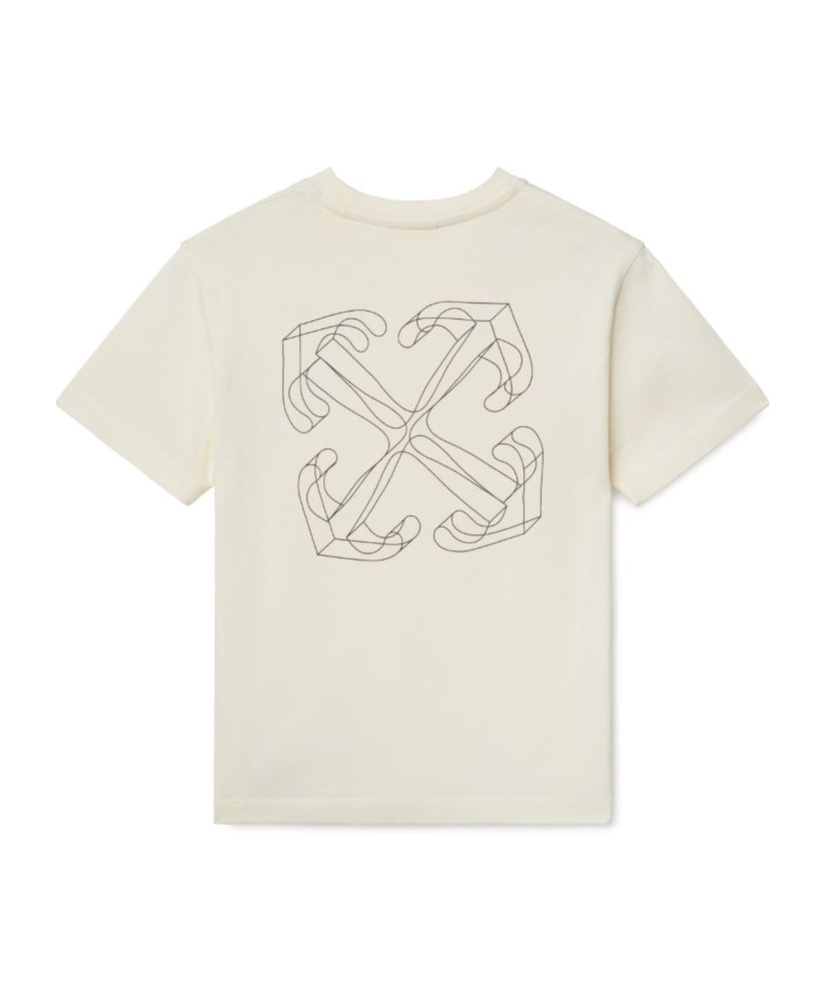 OFF-WHITE ARROW 3D COTTON T-SHIRT 