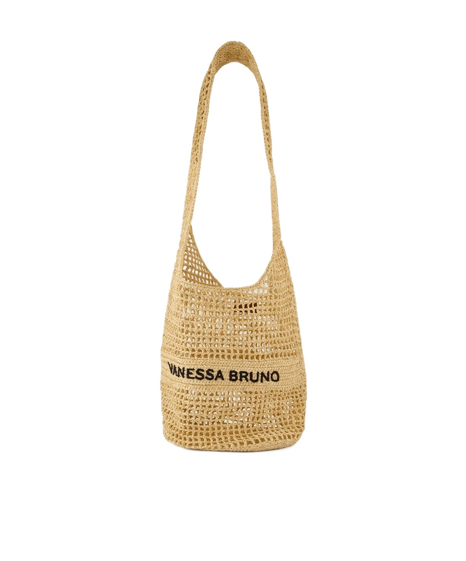 Vanessa Bruno Shoulder Bag - Cotton - Neutral In Nude