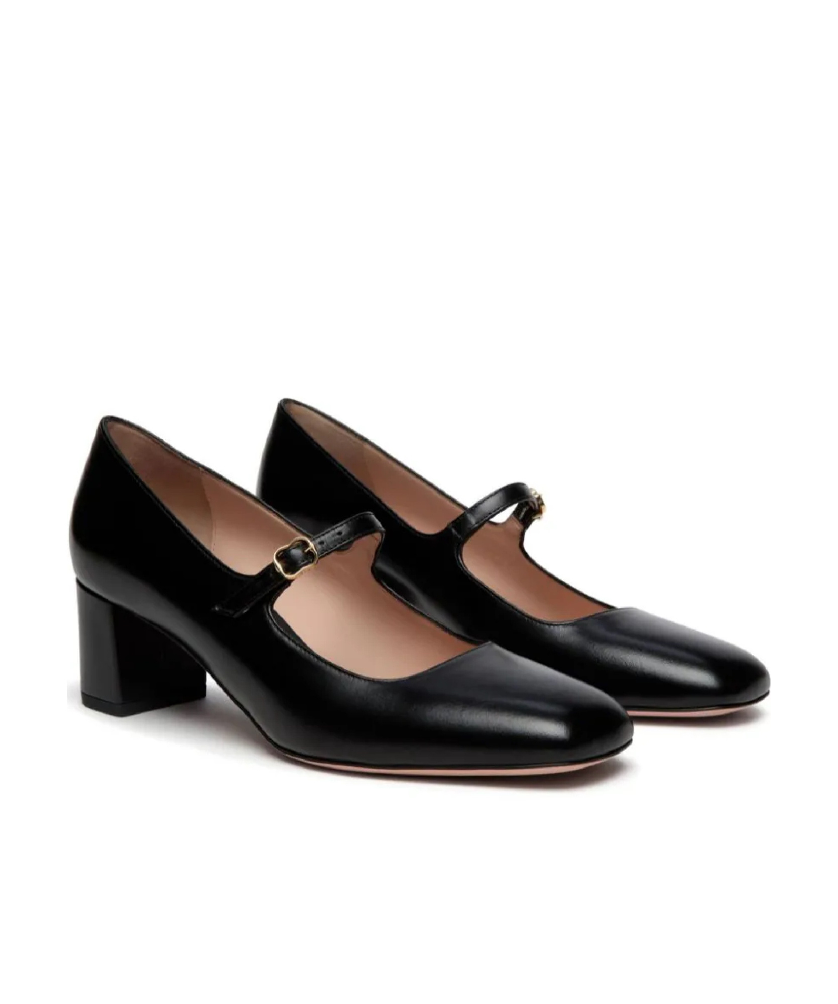 Bally Decollete Square-toe Mary Jane Pumps In Black