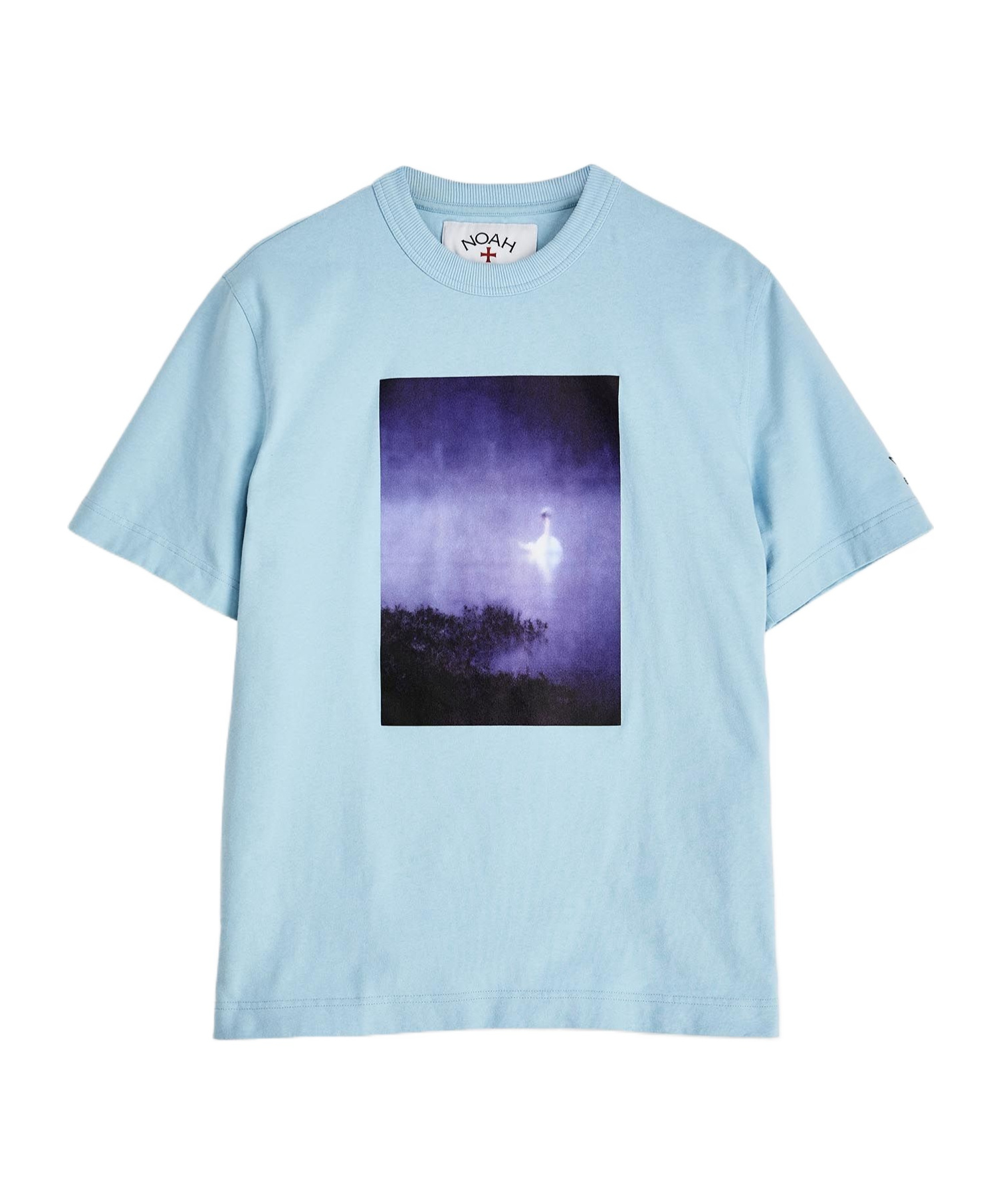 Shop Barbour X Noah Archive T-shirt In Blue