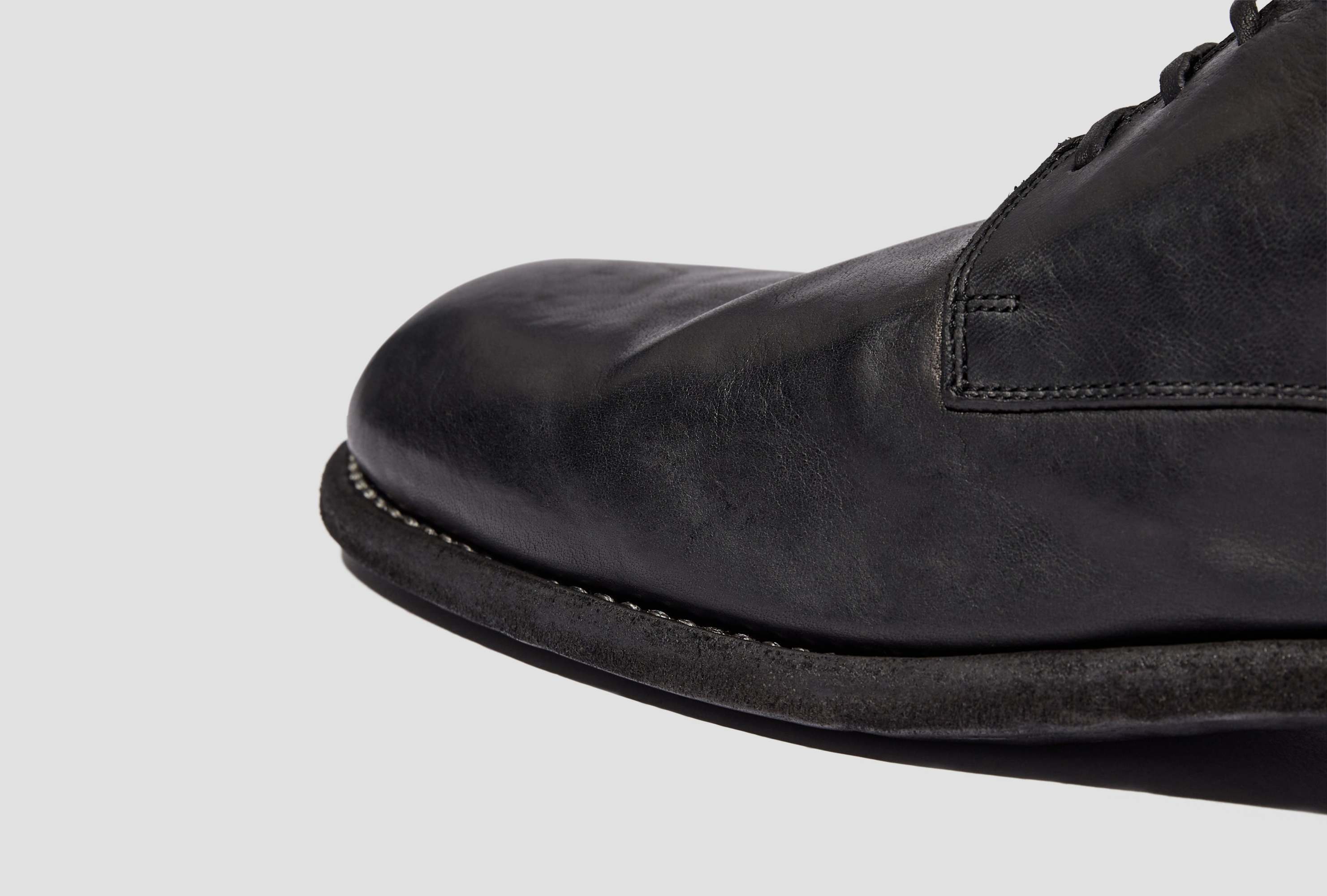 Guidi Lace-up Casual Shoes In Black
