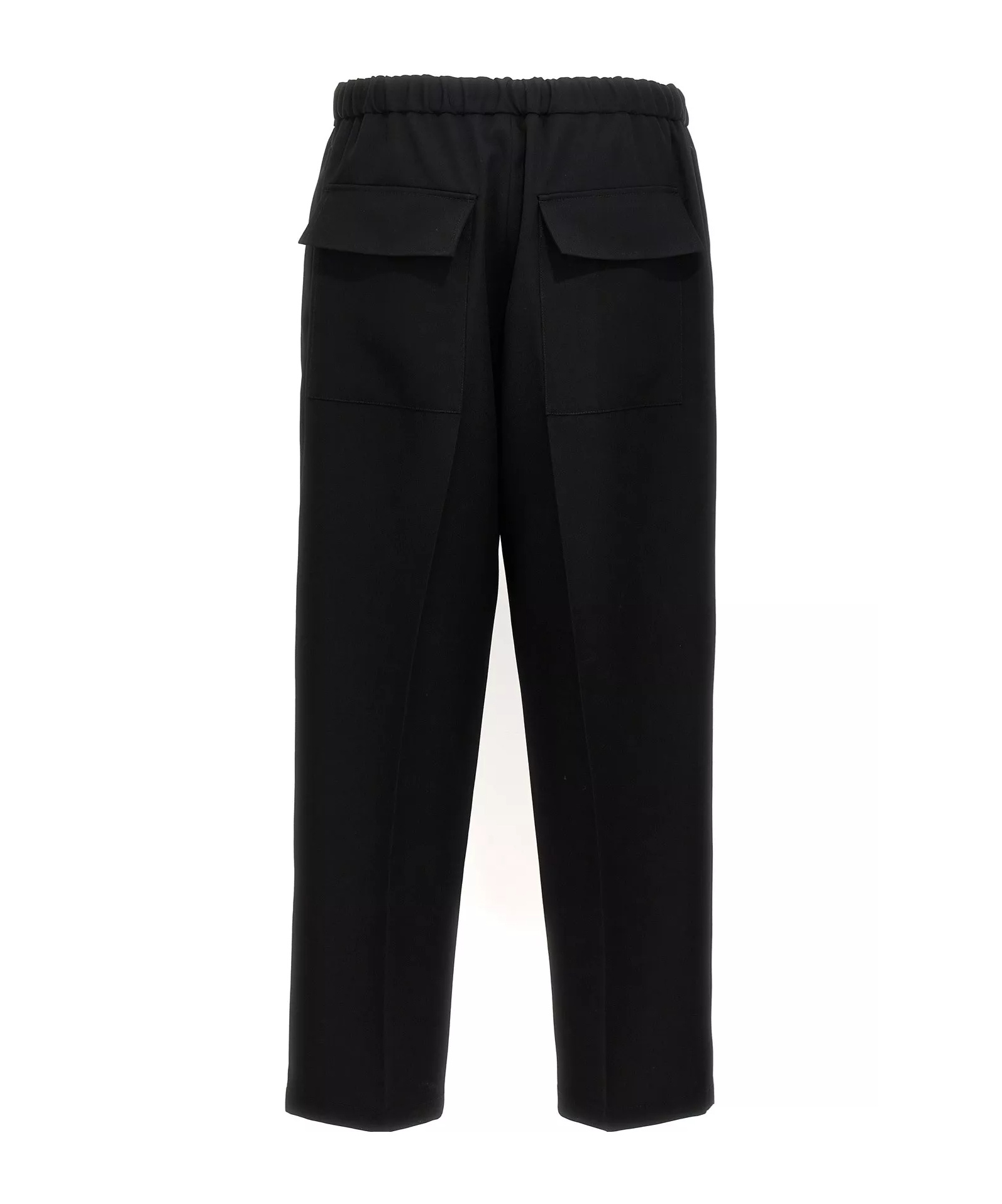 Jil Sander Tapered Trousers In Wool Gabardine
