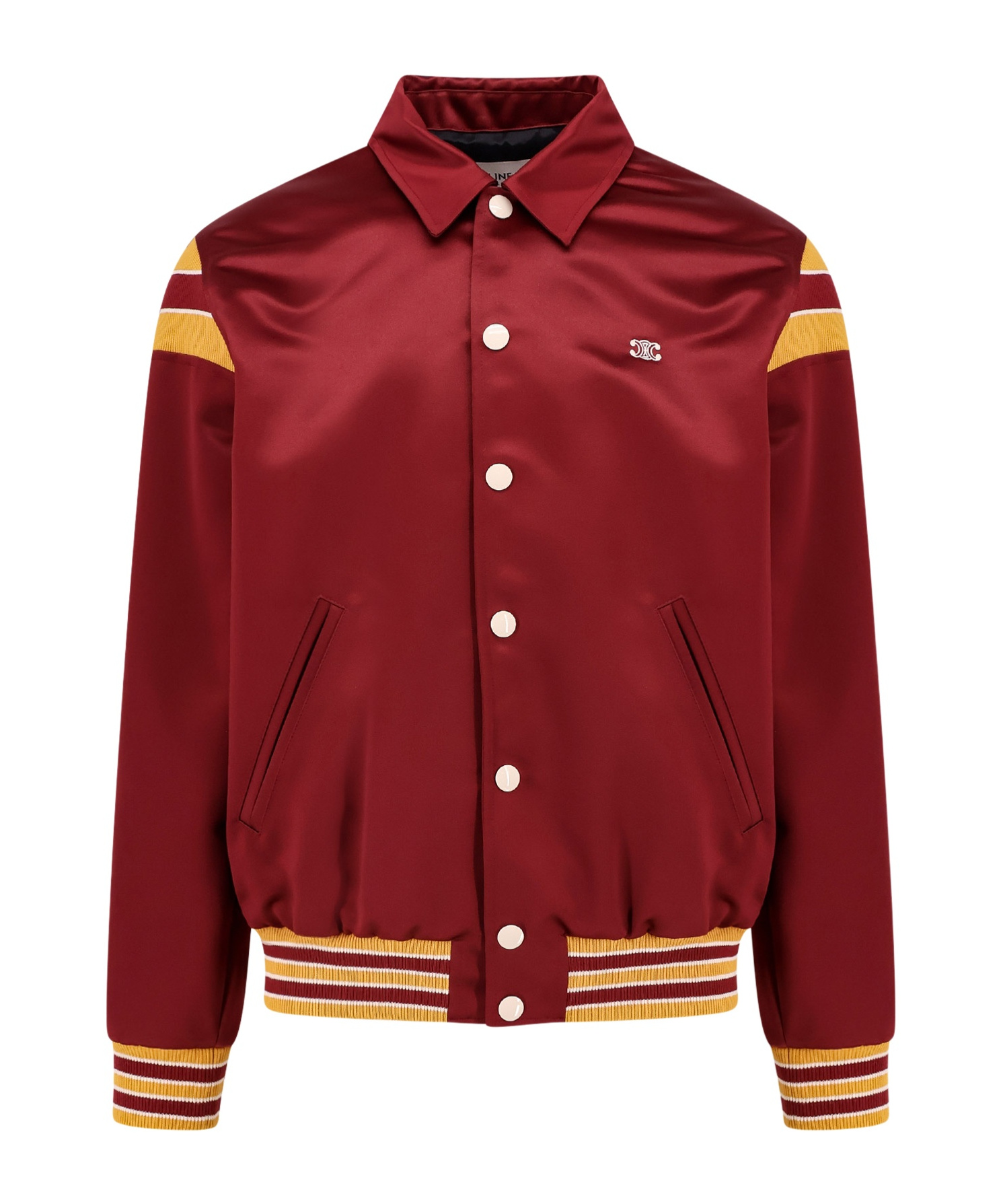 Celine Long-sleeved Casual Jacket In Red