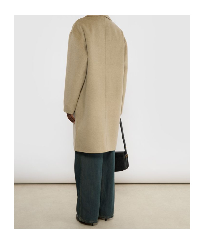 Anine Bing Long-sleeved Coat In Neutral