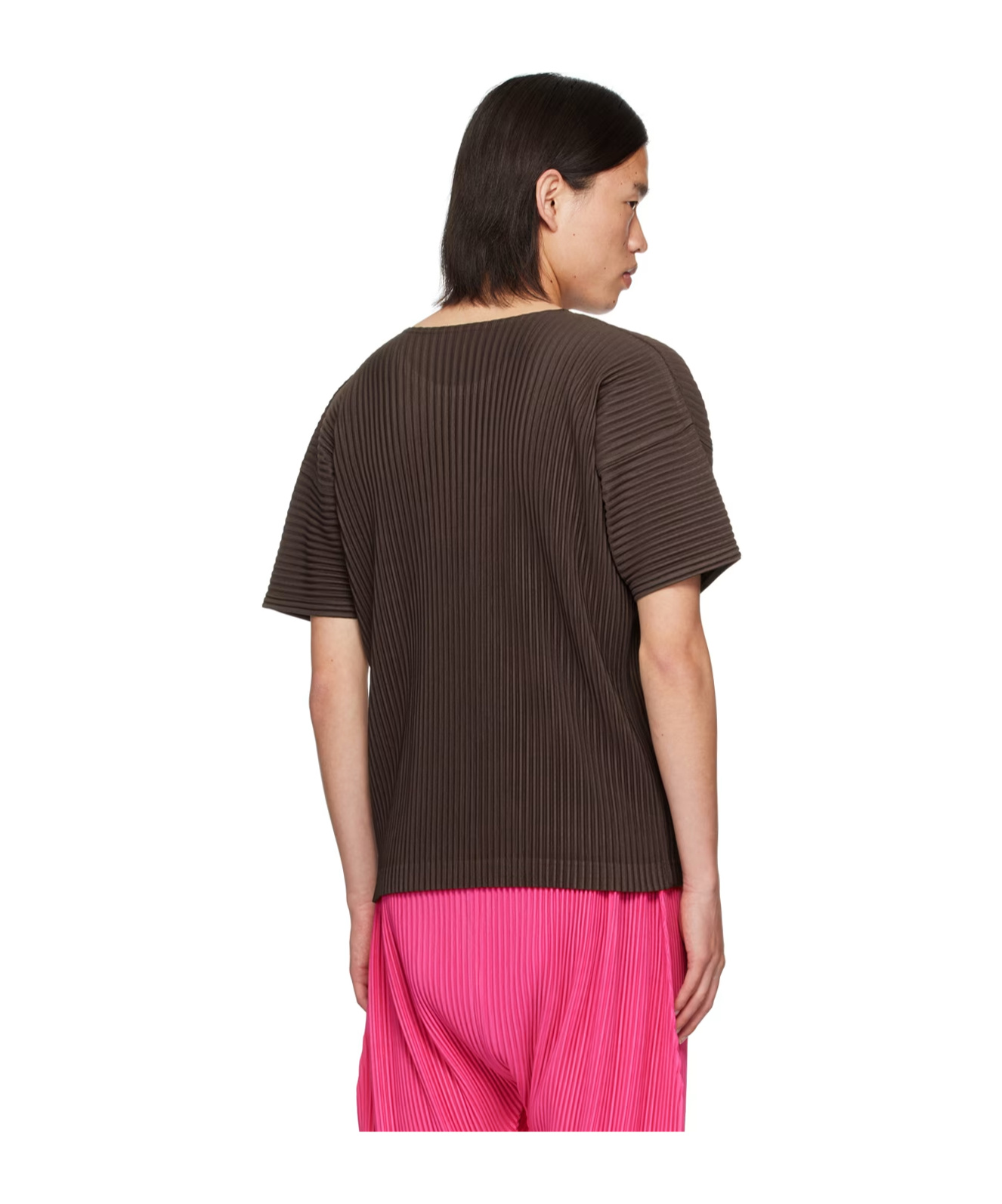 Issey Miyake Brown Monthly Color June T-shirt In Black