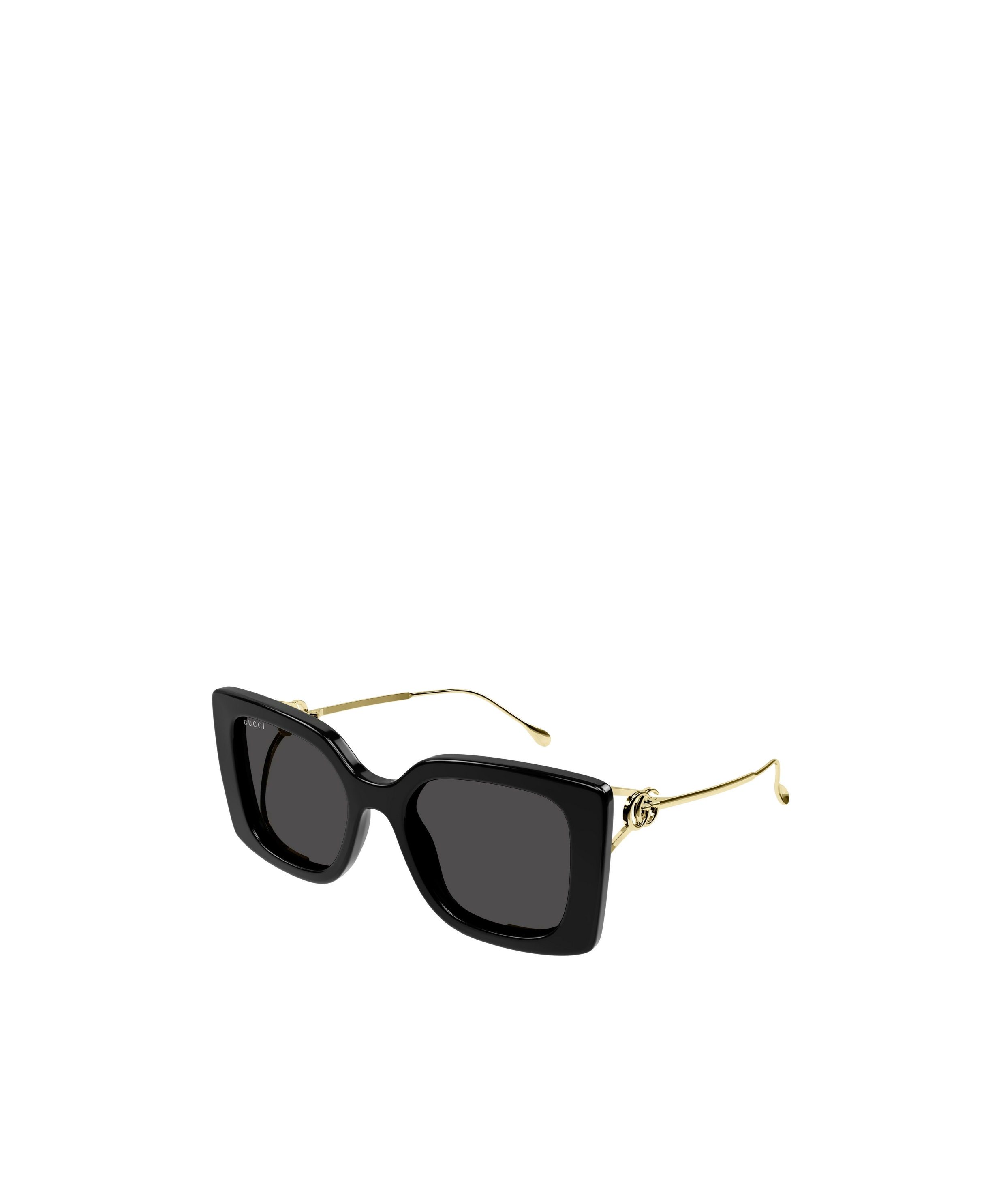 Gucci Gg Mixed-media Butterfly Sunglasses In Black