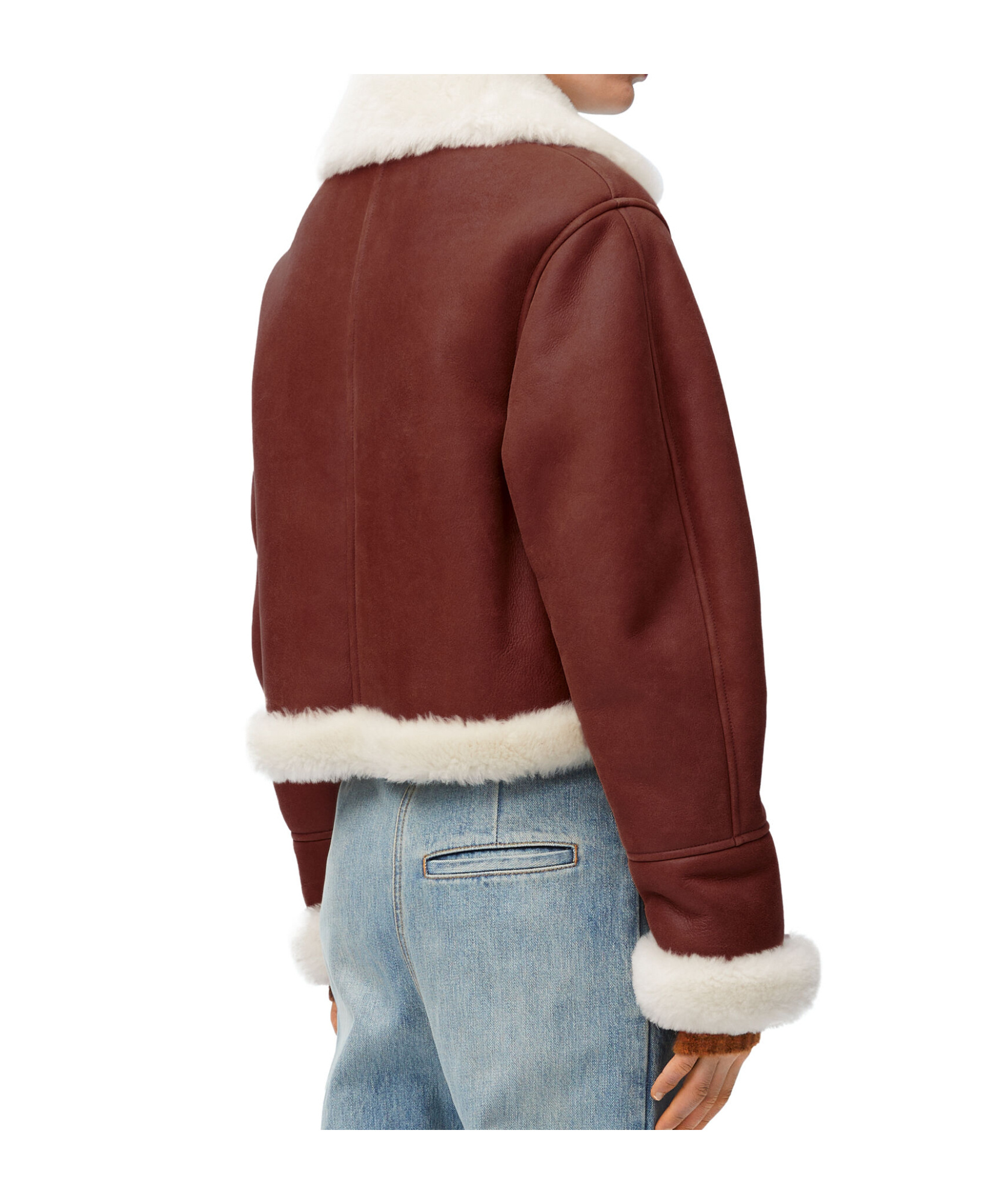 Loewe Long-sleeved Casual Jacket In Red