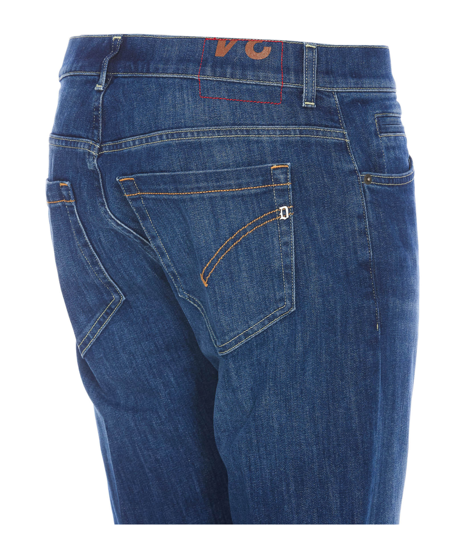Dondup Belt-loop Jeans In Blue