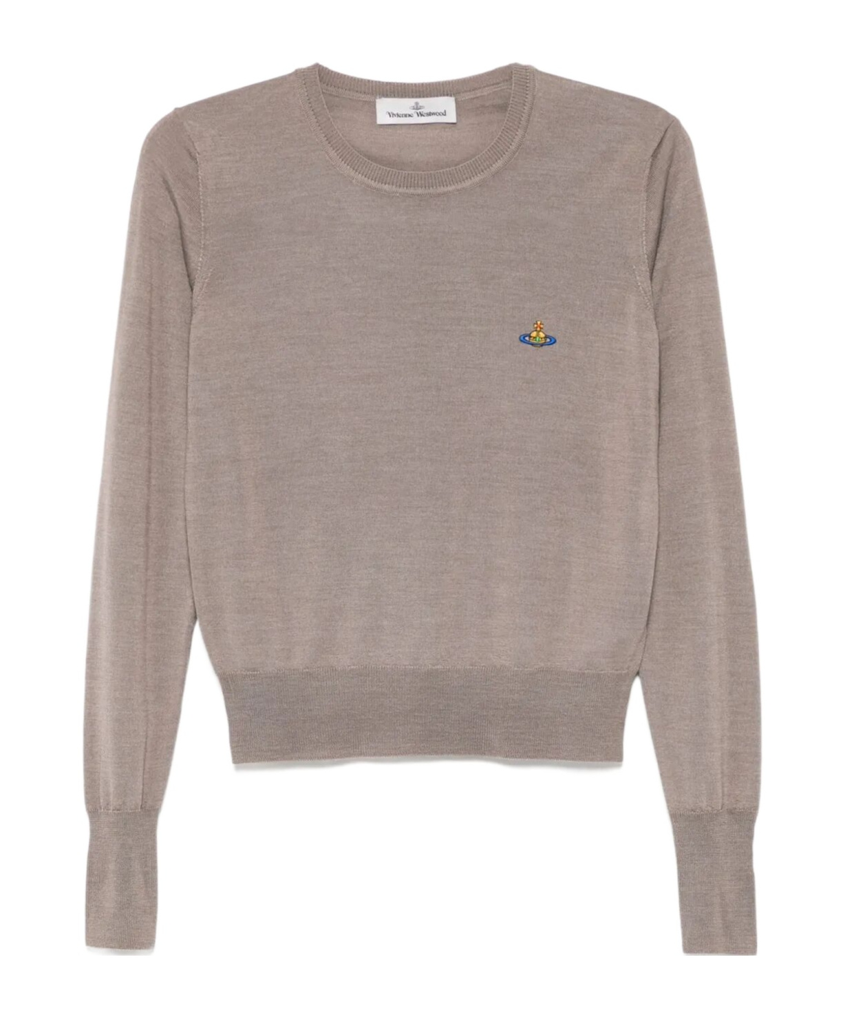 Vivienne Westwood Women Bea Wool Blend Jumper In Brown
