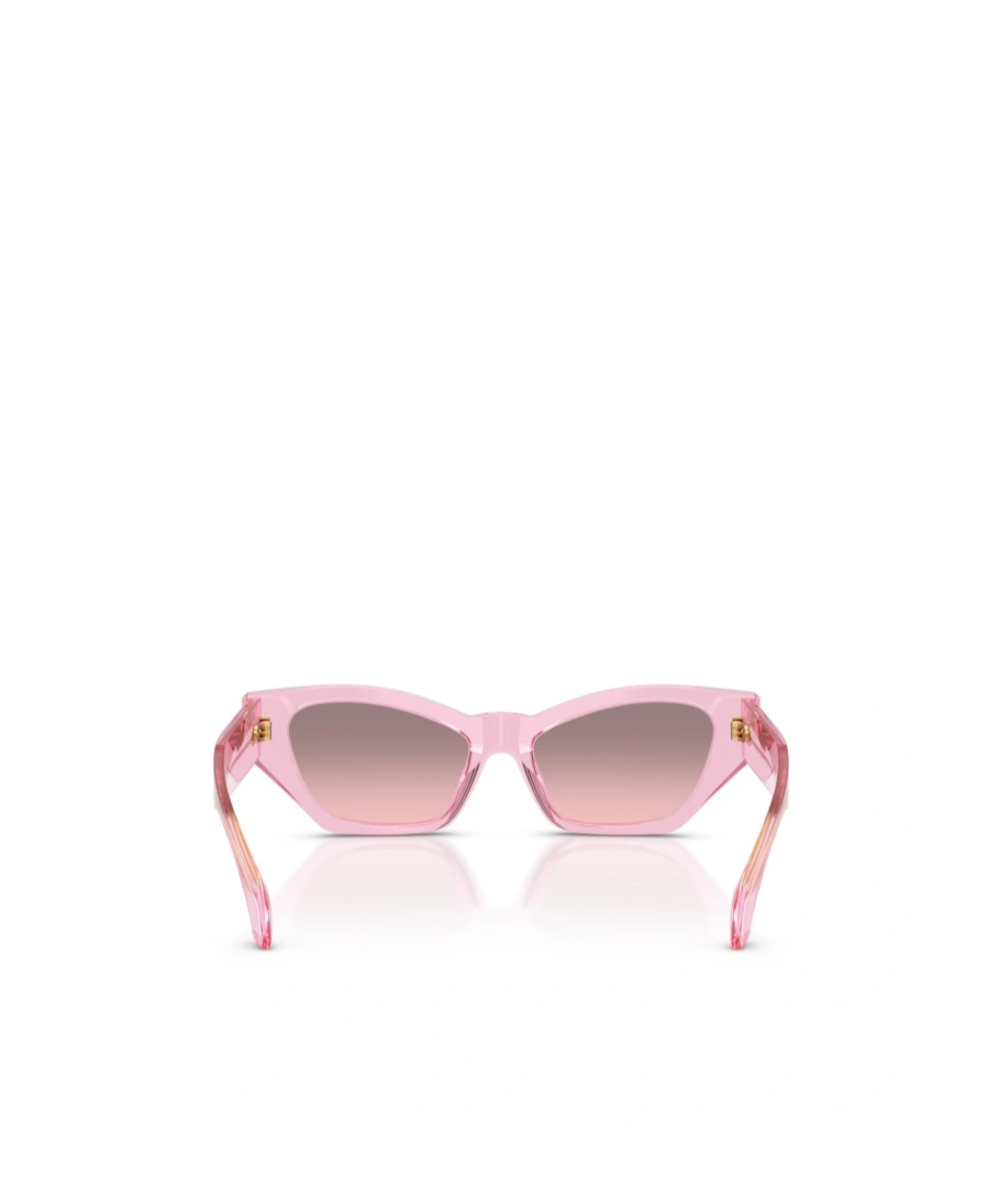 Versace Pink Gradient Square Ladies Sunglasses Ve4492u 551646 53 In Pink