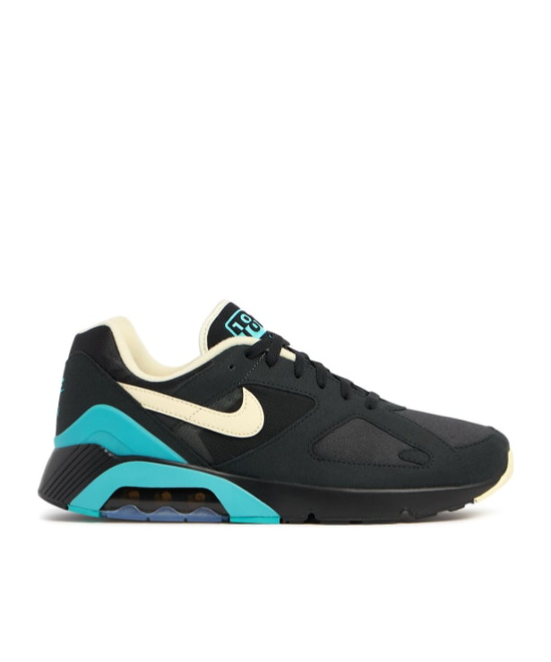 Nike Man Sneakers Black Size 8 Textile Fibers In Black