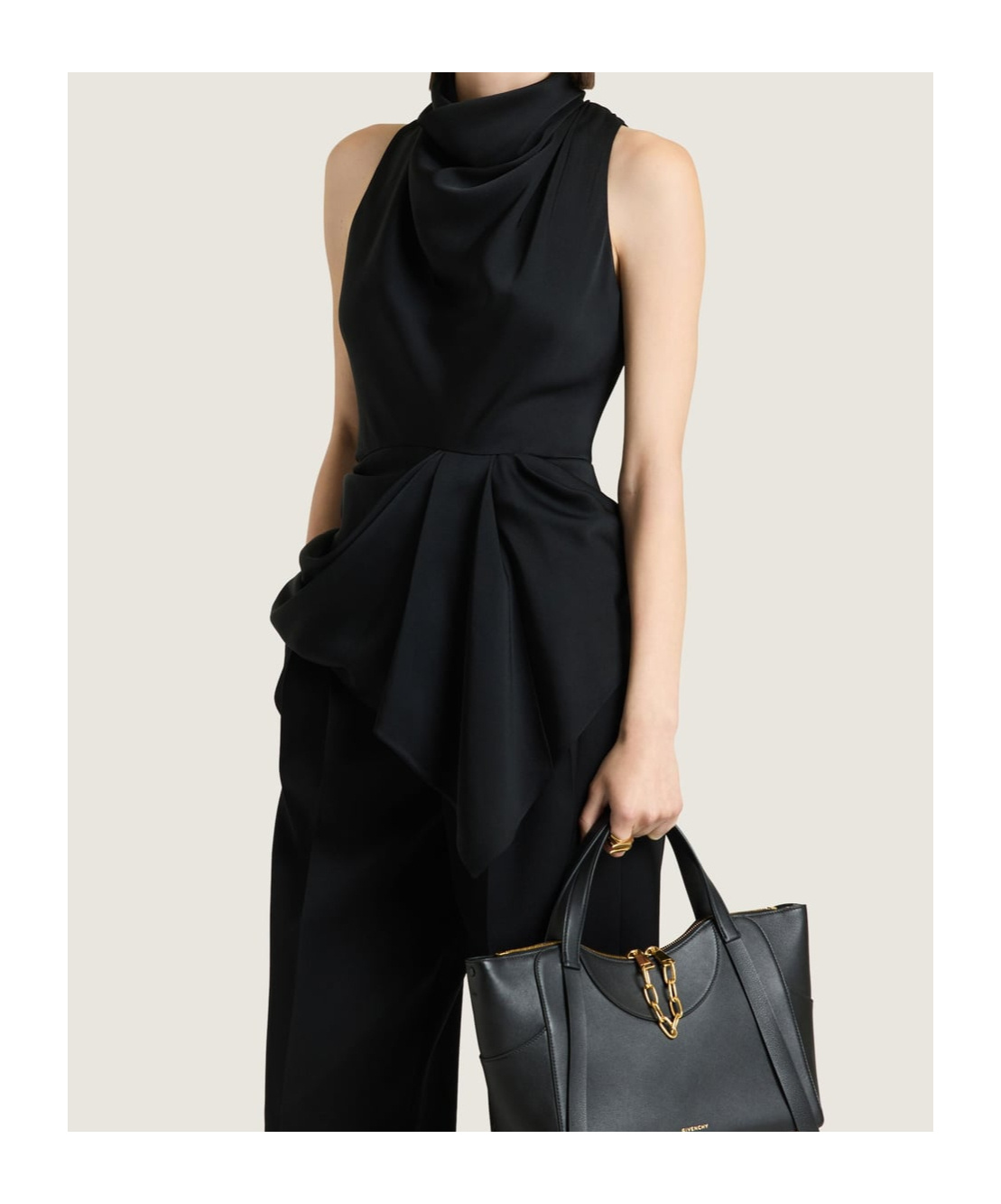 Givenchy Sleeveless Top In Black