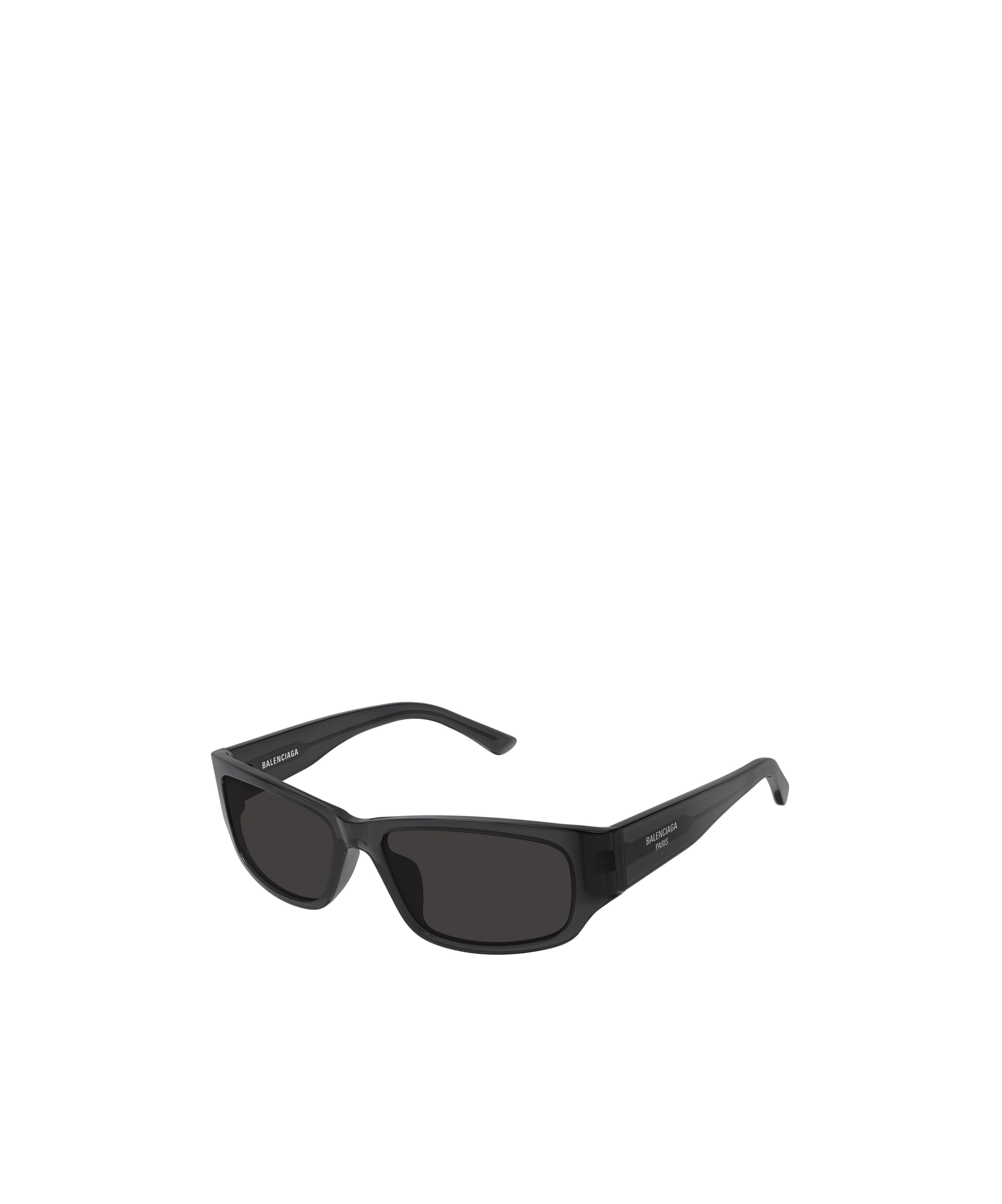 Balenciaga Rectangular Sunglasses In Black