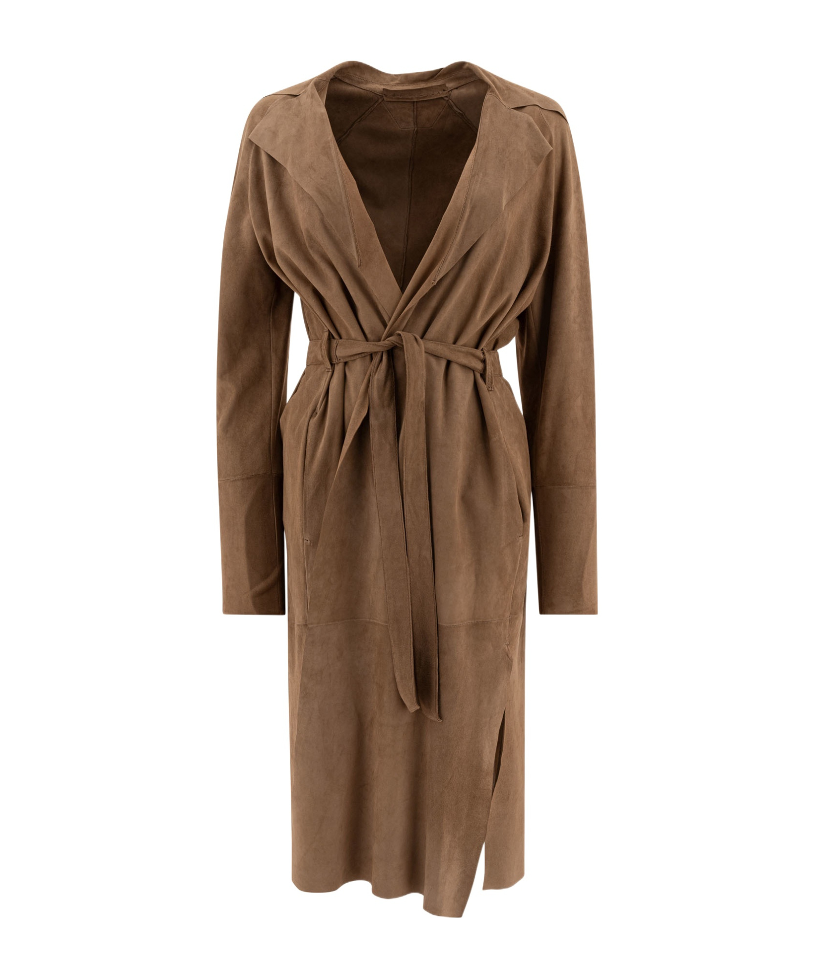 Salvatore Santoro Long-sleeved Windbreaker In Brown