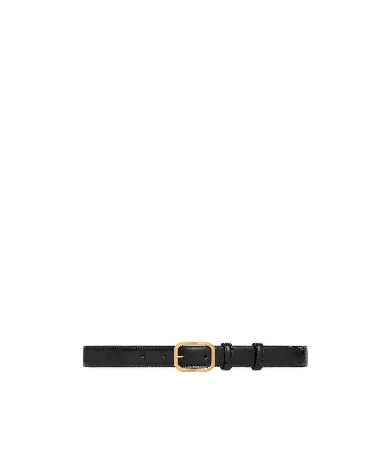 Celine Bc-16 25mm Belt In Taurillon Leather