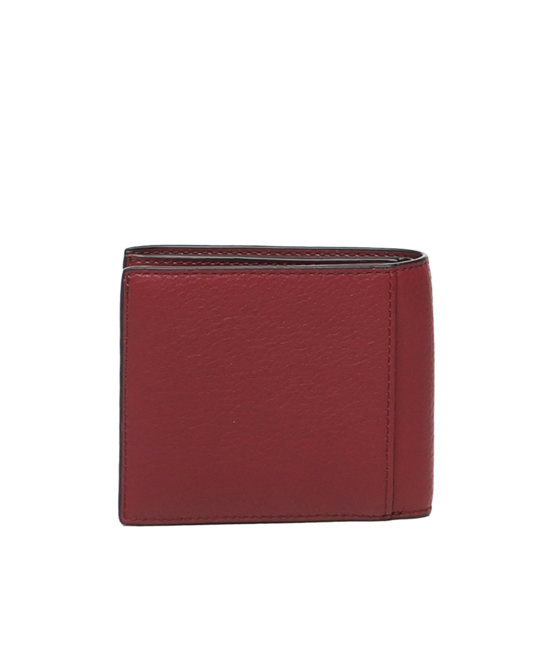 Michael Michael Kors Hudson Logo Bifold Wallet In Burgundy