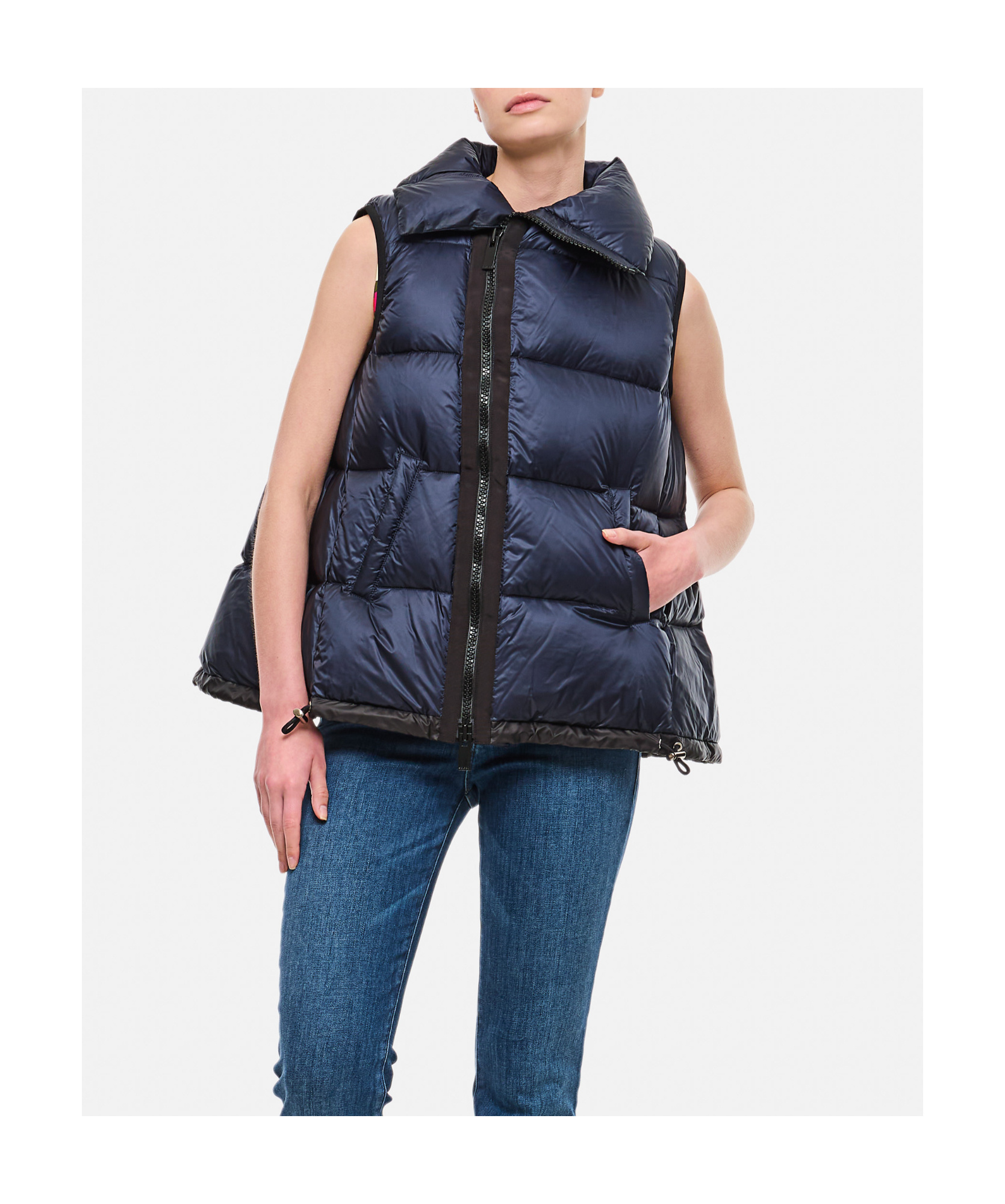 SACAI ZIP-UP PADDED GILET