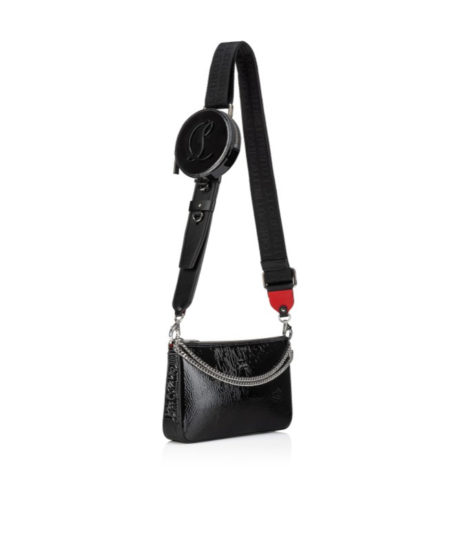 Christian Louboutin Chain Shoulder Bag In Black