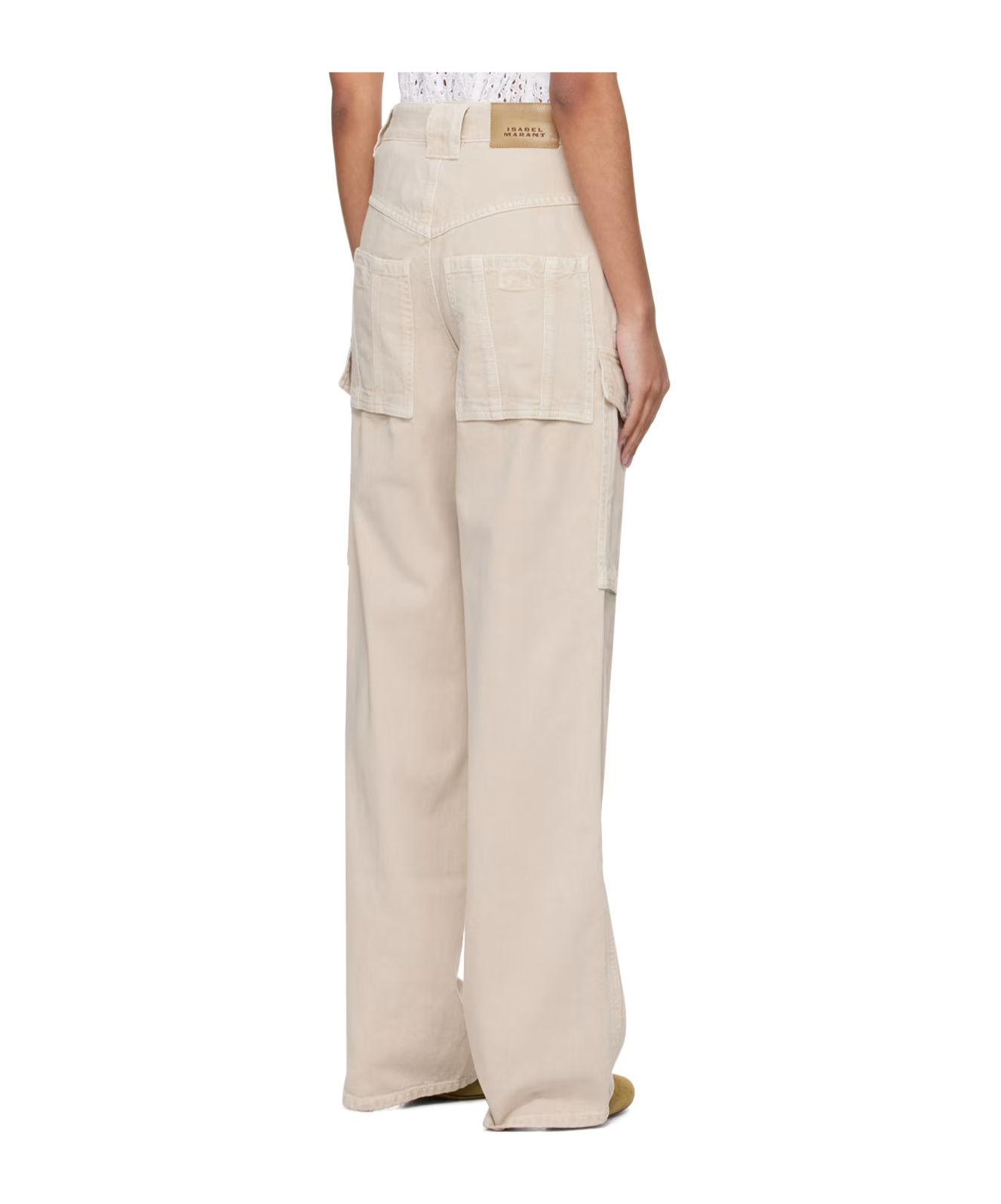 ISABEL MARANT ÉTOILE BELT-LOOP JEANS