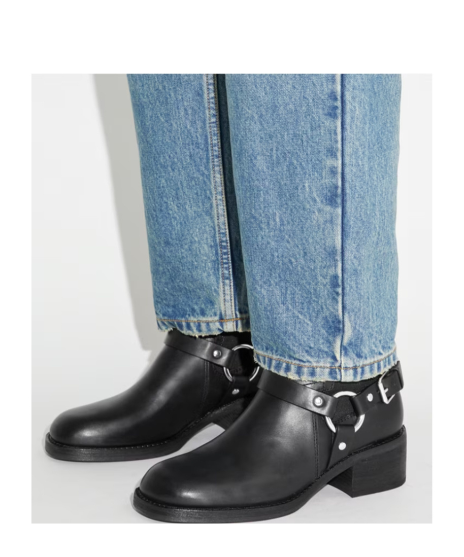 Tory Burch Ankle Boots With Block Heel And Buckle In Black