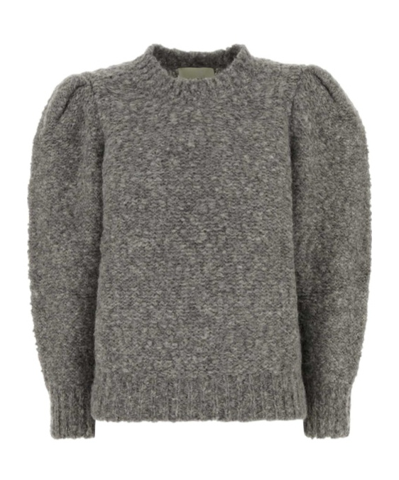 Isabel Marant Emma Wool Pullover In Gray