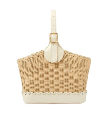 Loro Piana Bobbin Bucket Bag Wicker
