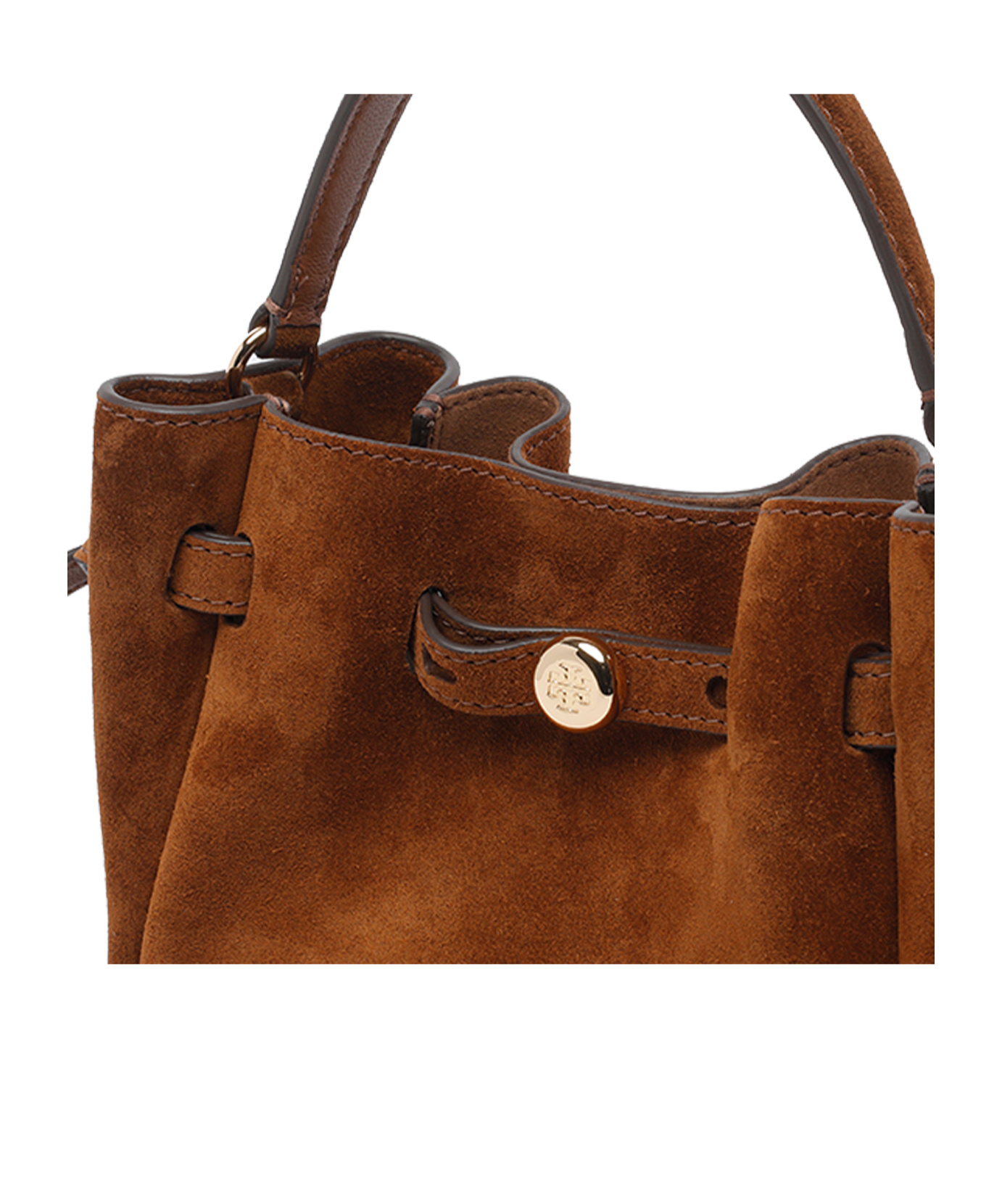 Tory Burch Romy Mini Crossbody Bag In Brown