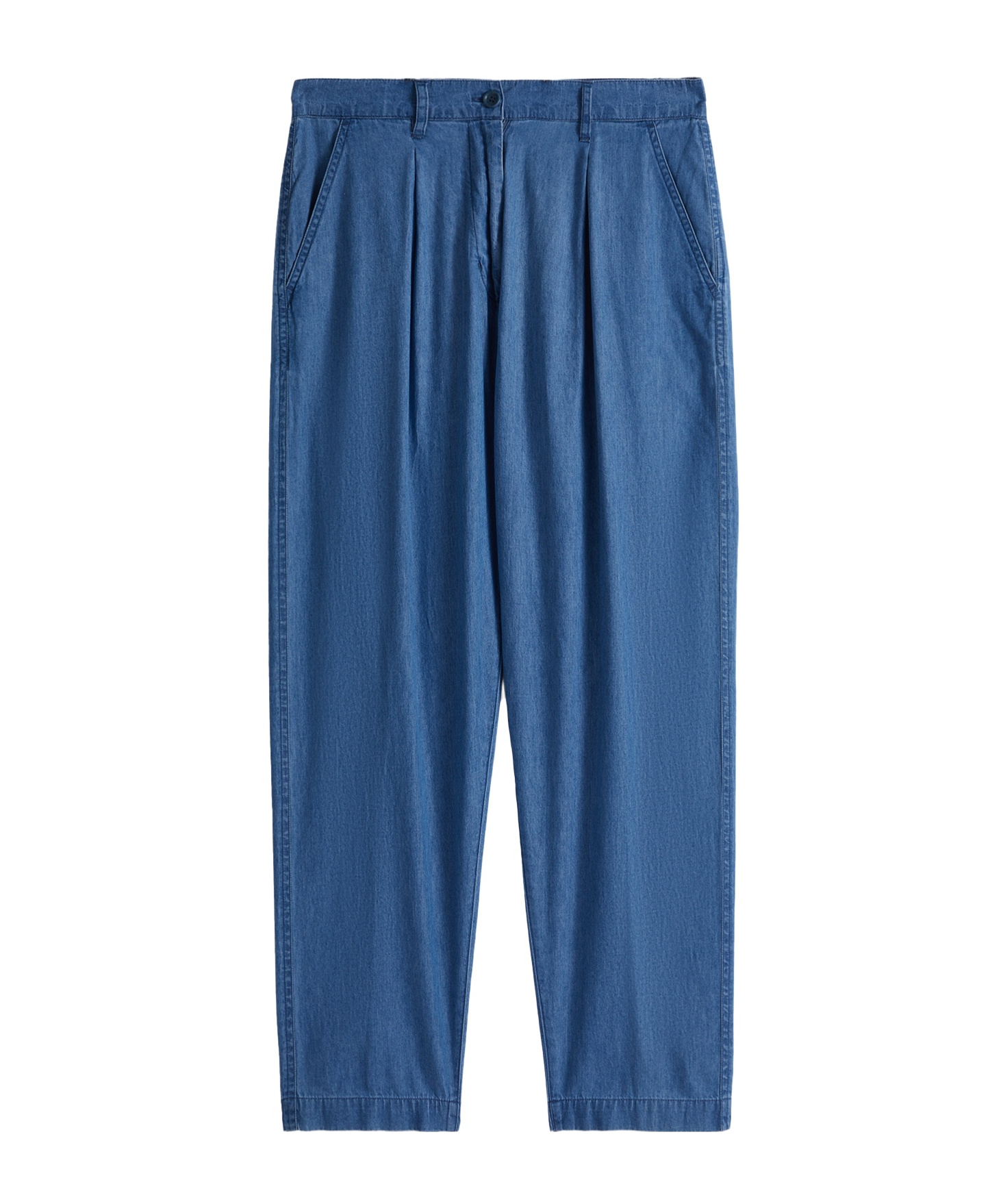 Aspesi Chambray Tapered Trousers
