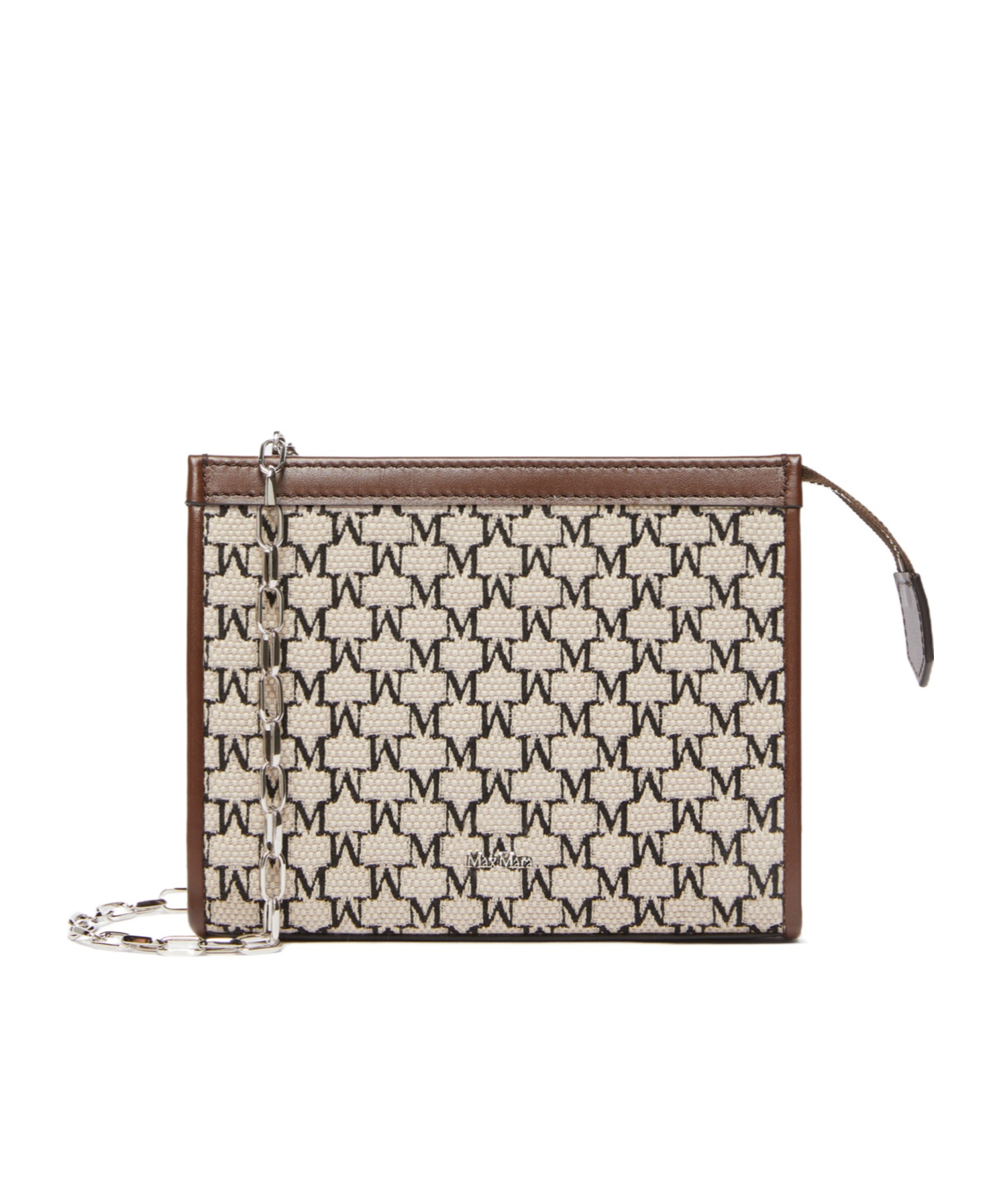 Shop Max Mara Cotton Jacquard Extra Small Pouch