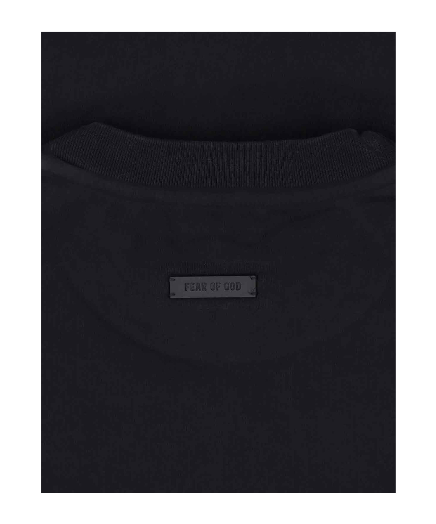 Fear Of God Relaxed Fit Crew Neck T-shirt In Black