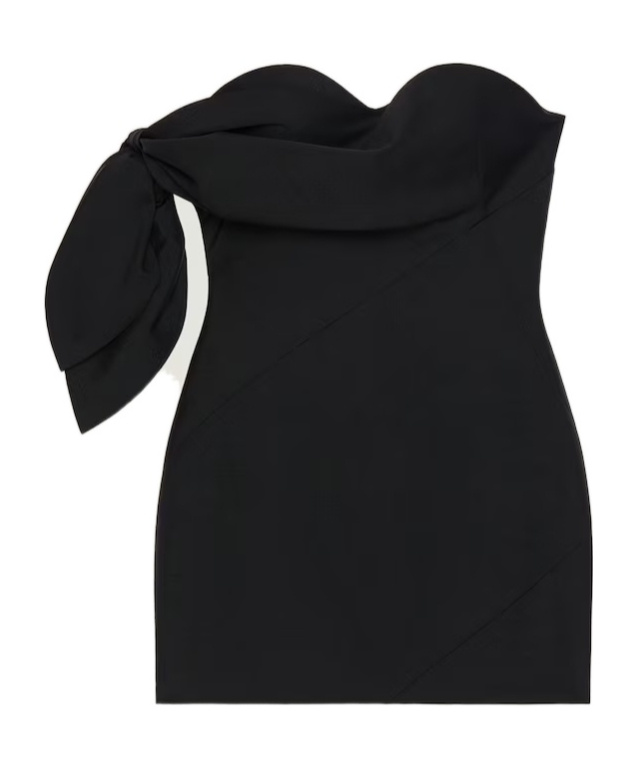 Givenchy Mini Bustier Dress In Black