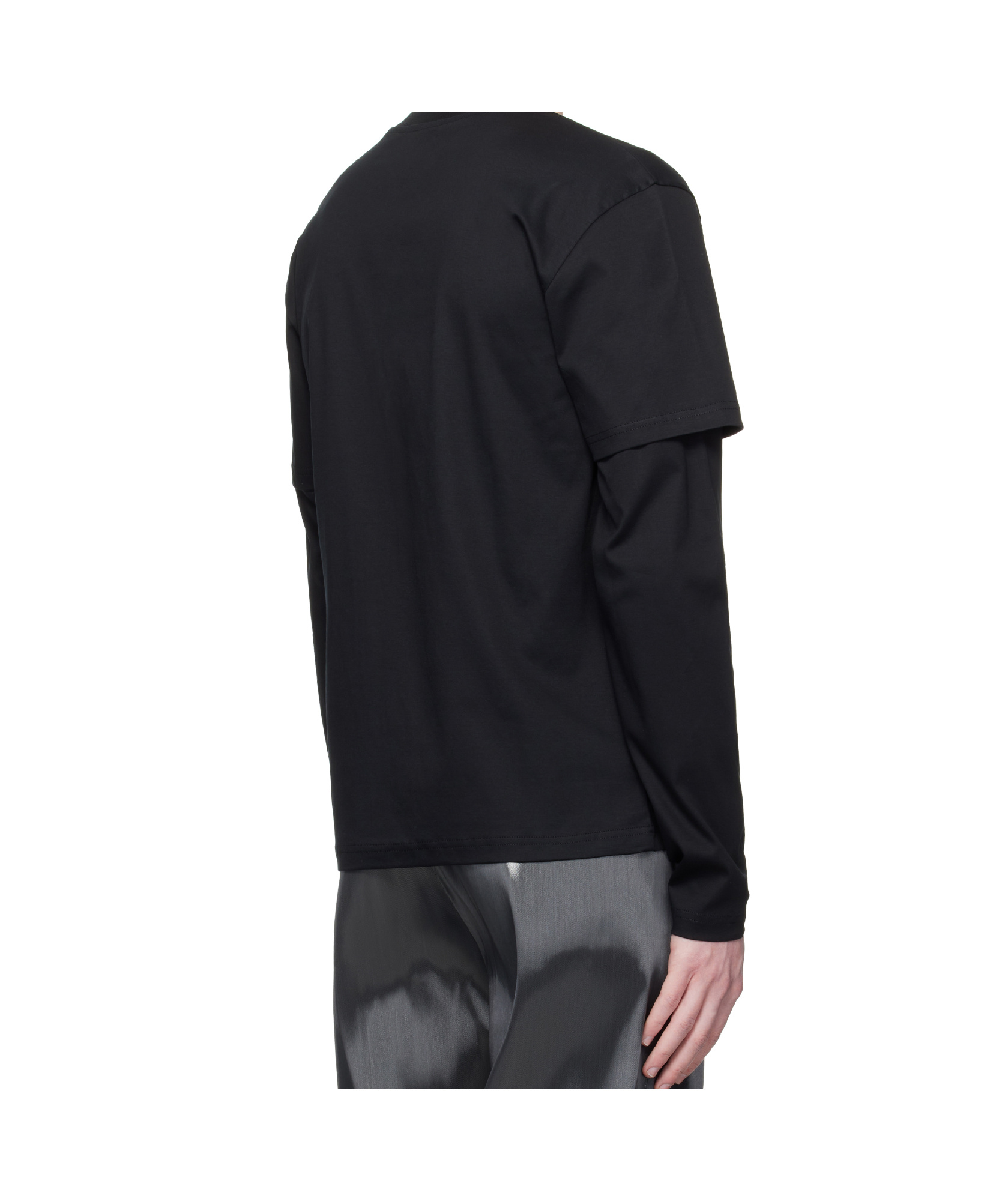 Heliot Emil Fulgens Long Sleeve T-shirt In Black