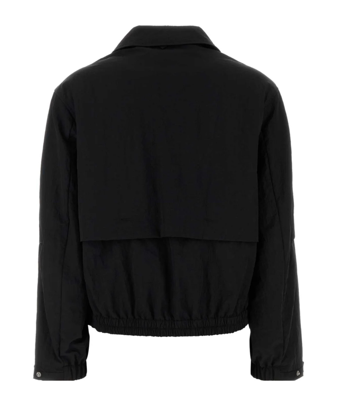Herno Laminar Classic Long Sleeved Jacket In Black