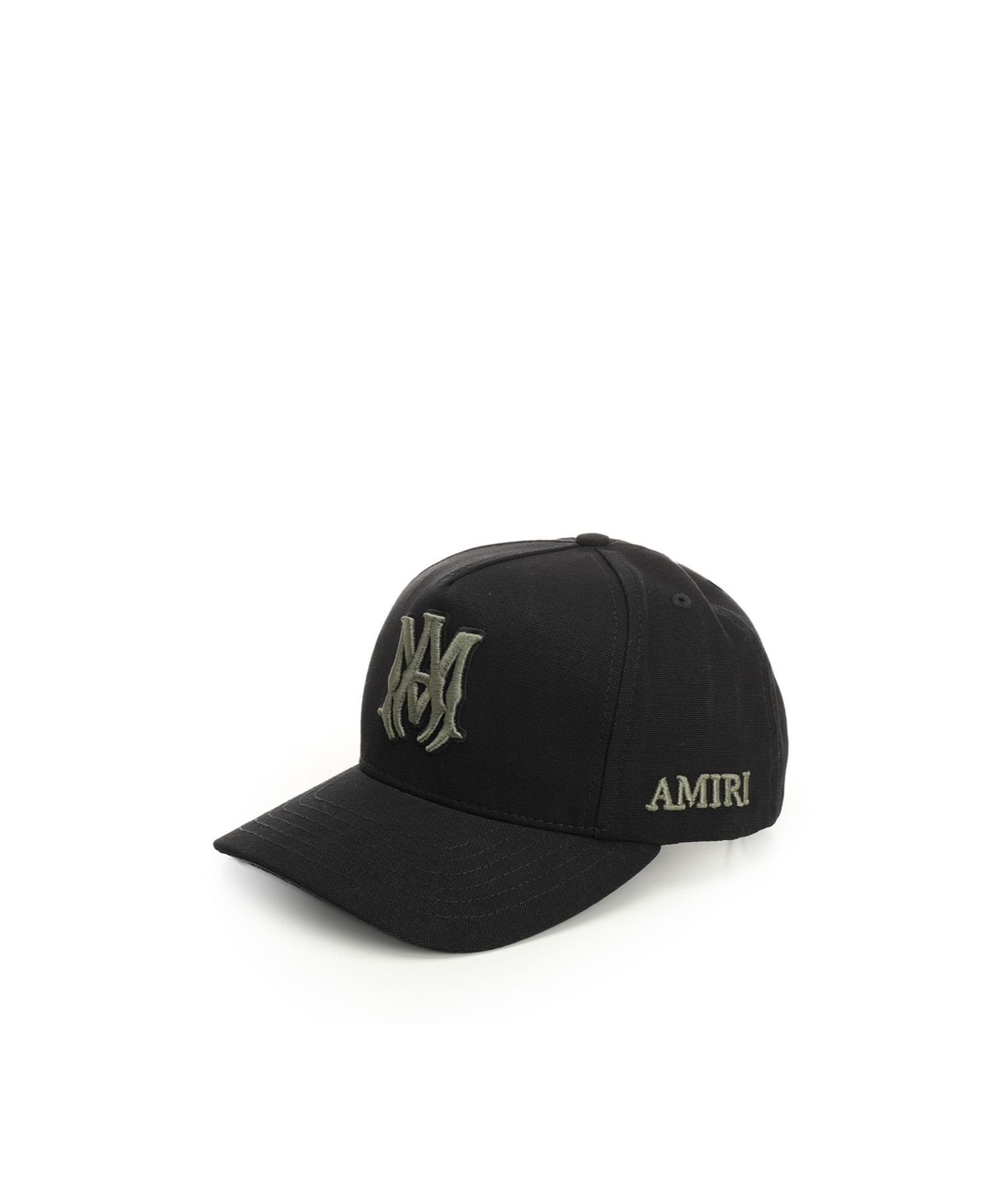 Amiri Logo-embroidered Baseball Cap In Black