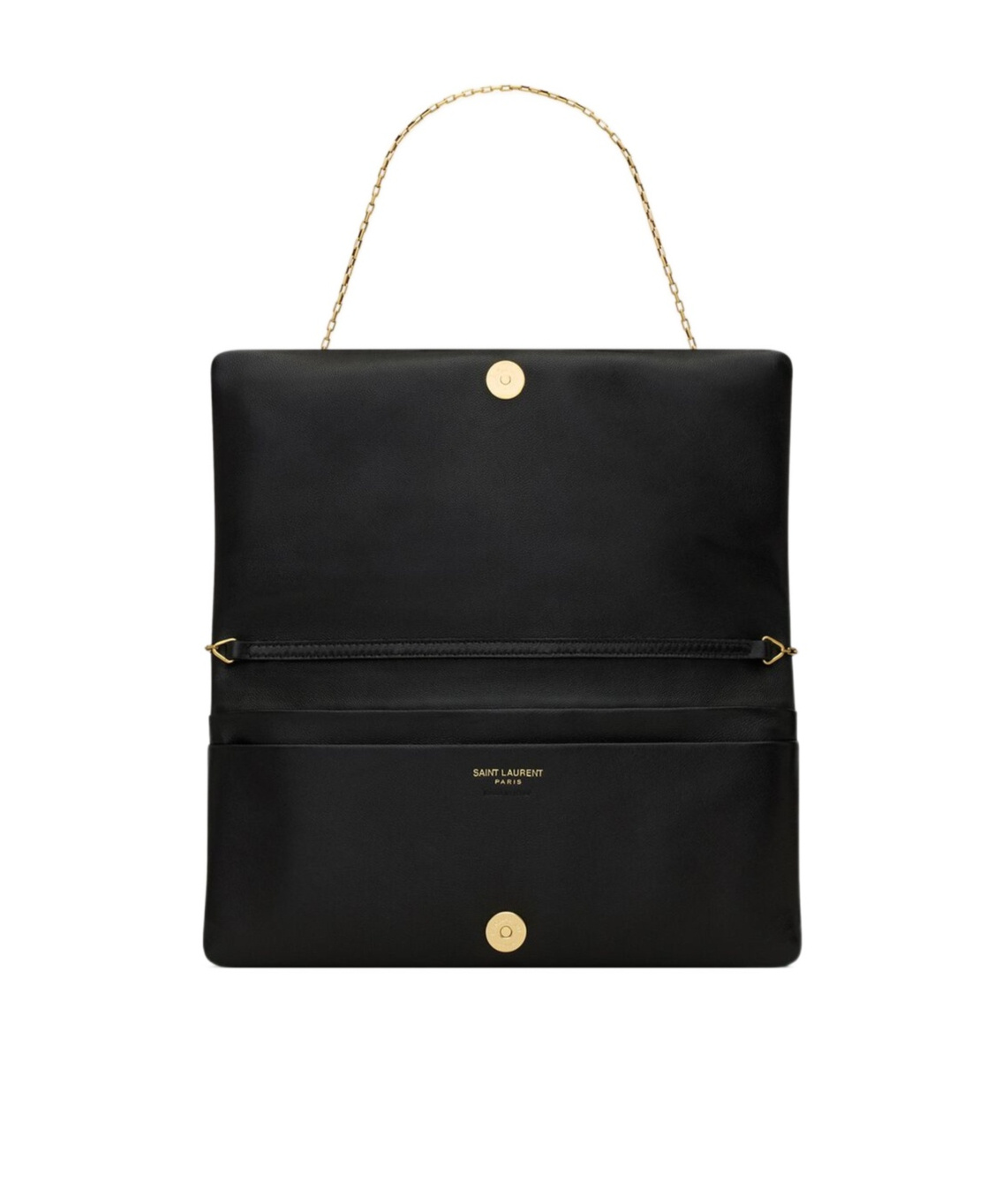 Saint Laurent Calypso Mini Bag In Nude
