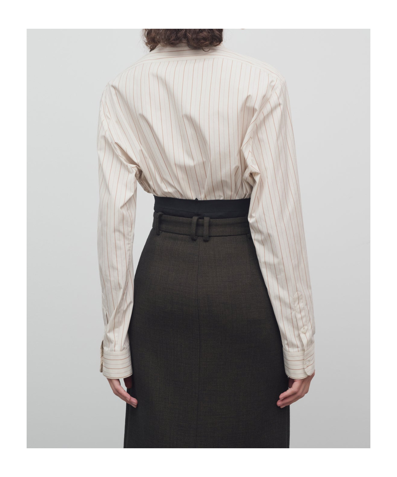 The Row Caster Shirt In White