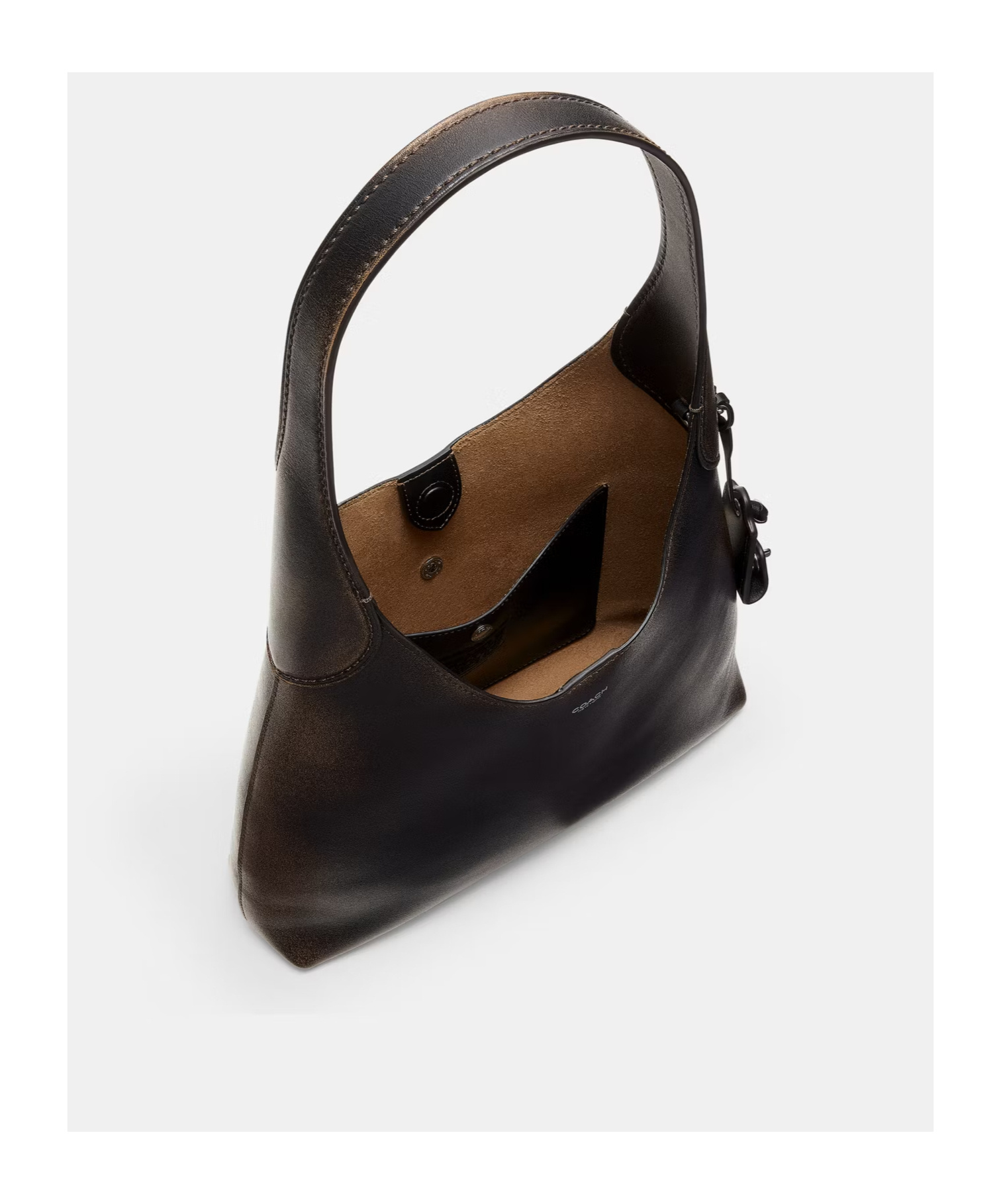 Coach Brooklyn Shoulder Bag 28 In Loved Leather In Multi