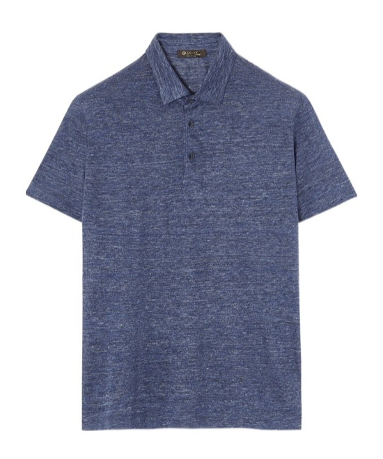 Loro Piana Polo Shirt In Blue