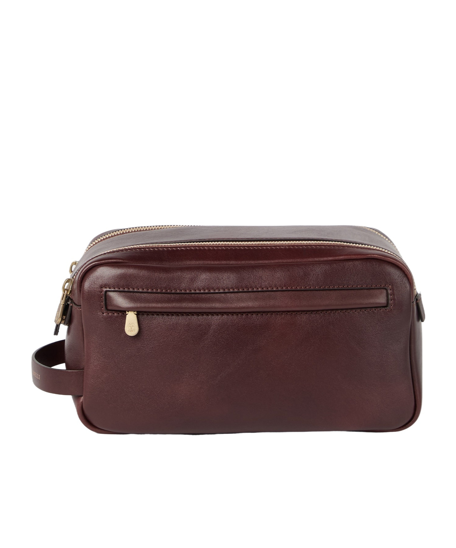 Brunello Cucinelli Double Zip Toiletry Bag